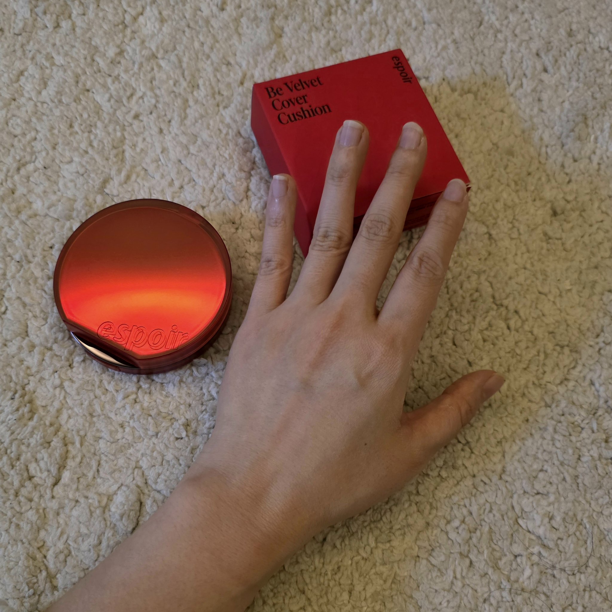 ビーベルベットカバークッション/espoir/クッションファンデーションを使ったクチコミ（3枚目）