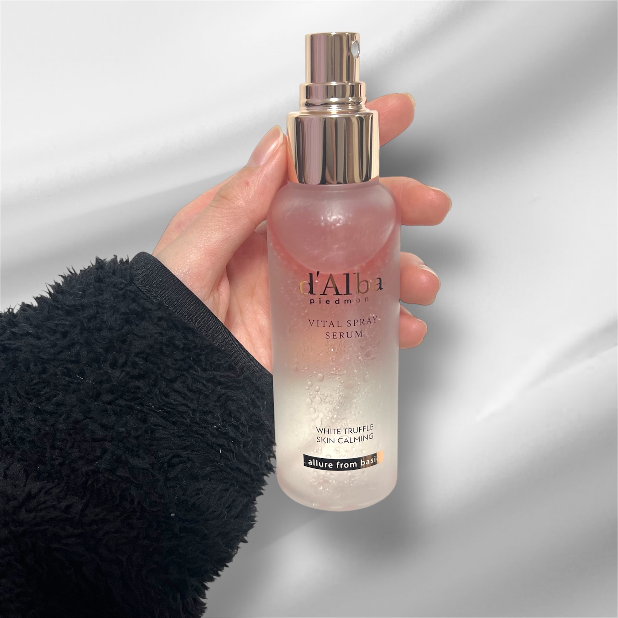 ダルバ ホワイトトリュフバイタルスプレーセラム/ダルバ/ミスト状化粧水を使ったクチコミ（2枚目）