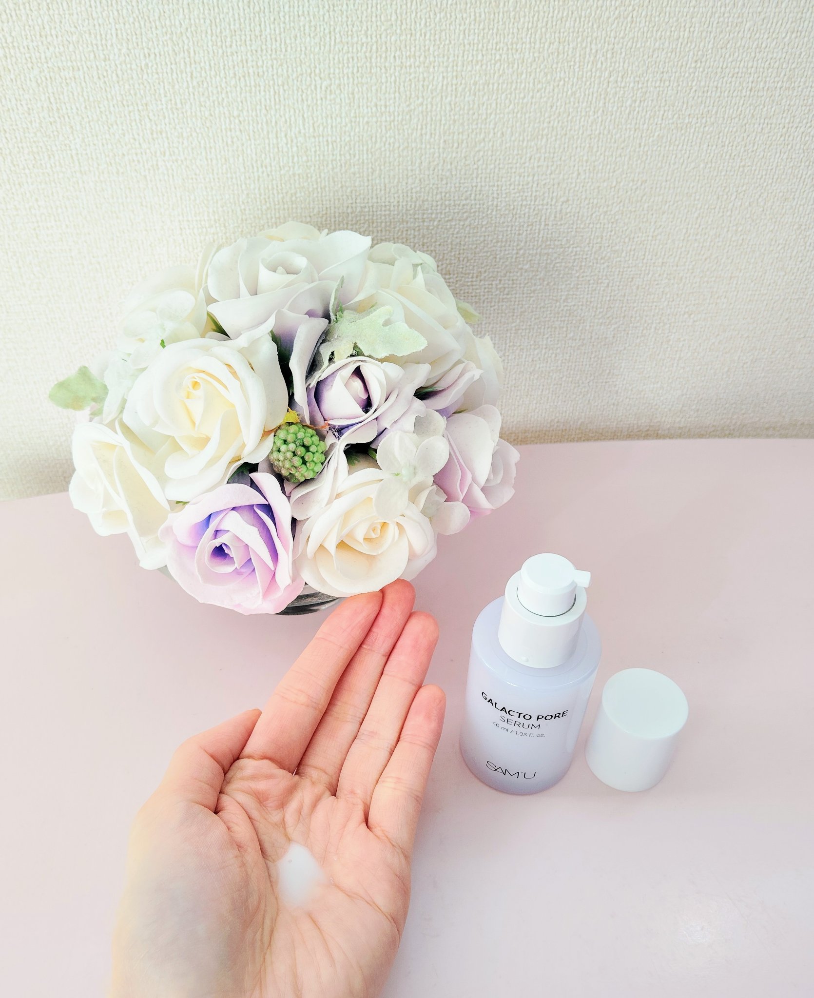 サミュ ガラクトポア セラム/SAM'U/美容液を使ったクチコミ（3枚目）