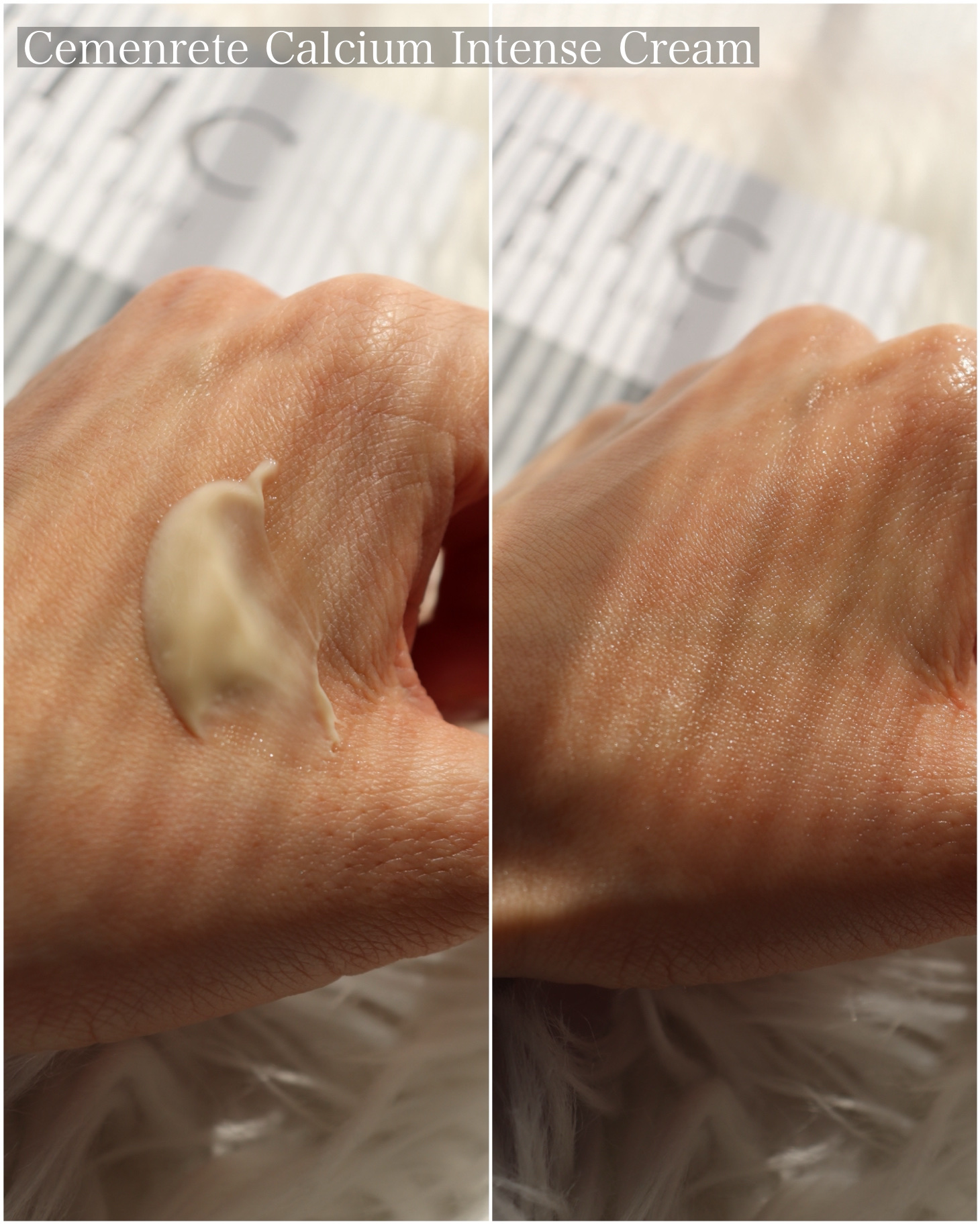 Cemenrete Calcium Intense Cream/Dr.Melaxin/フェイスクリームを使ったクチコミ（3枚目）