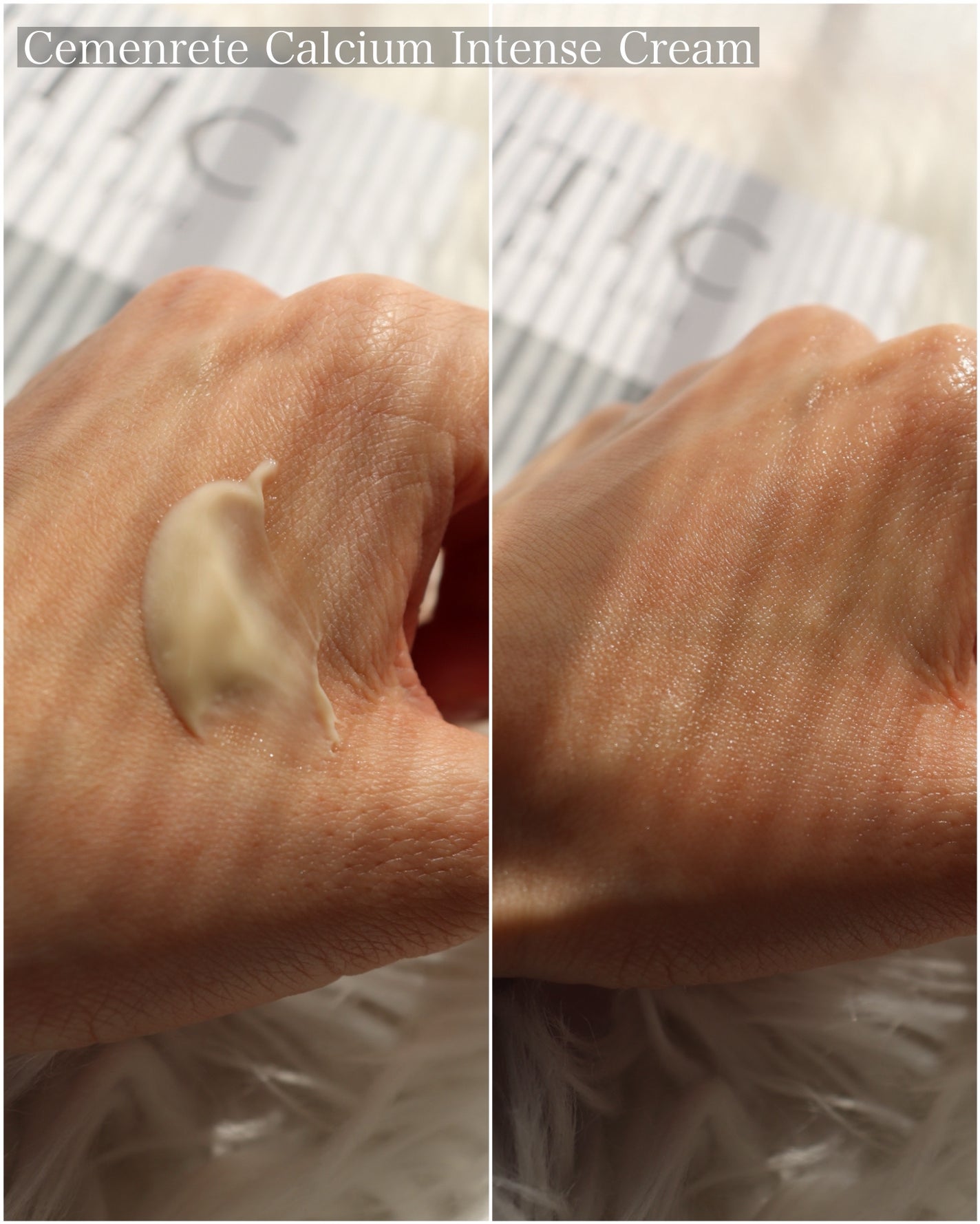 Cemenrete Calcium Intense Cream/Dr.Melaxin/フェイスクリームを使ったクチコミ(3枚目)