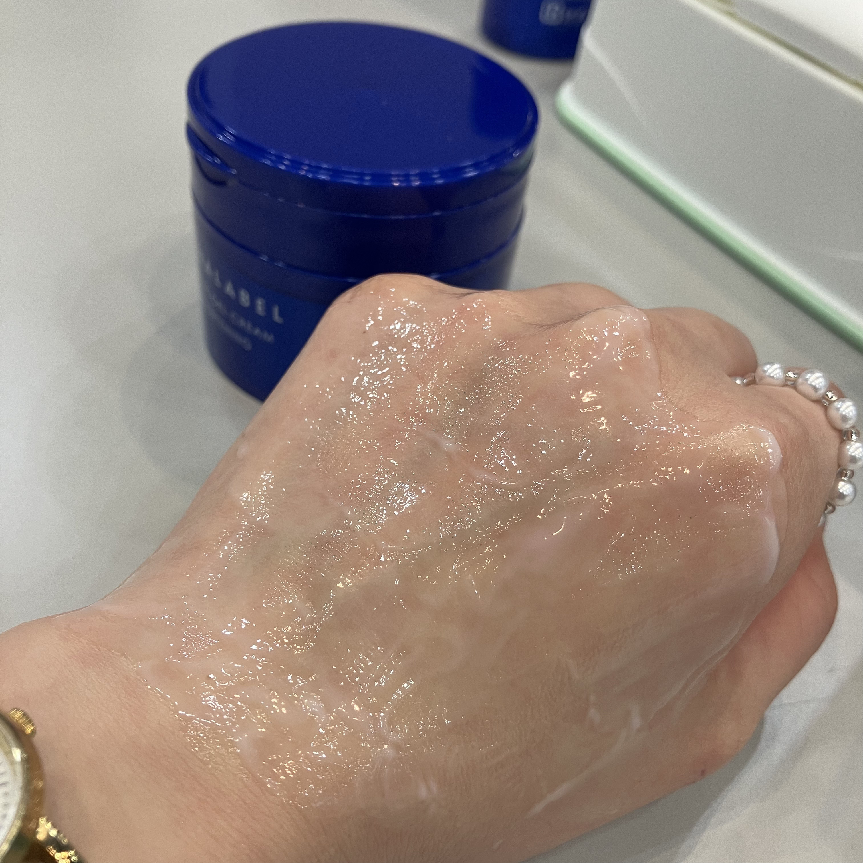 スペシャルジェルクリーム EX （ブライトニング） /アクアレーベル/オールインワン化粧品を使ったクチコミ（2枚目）