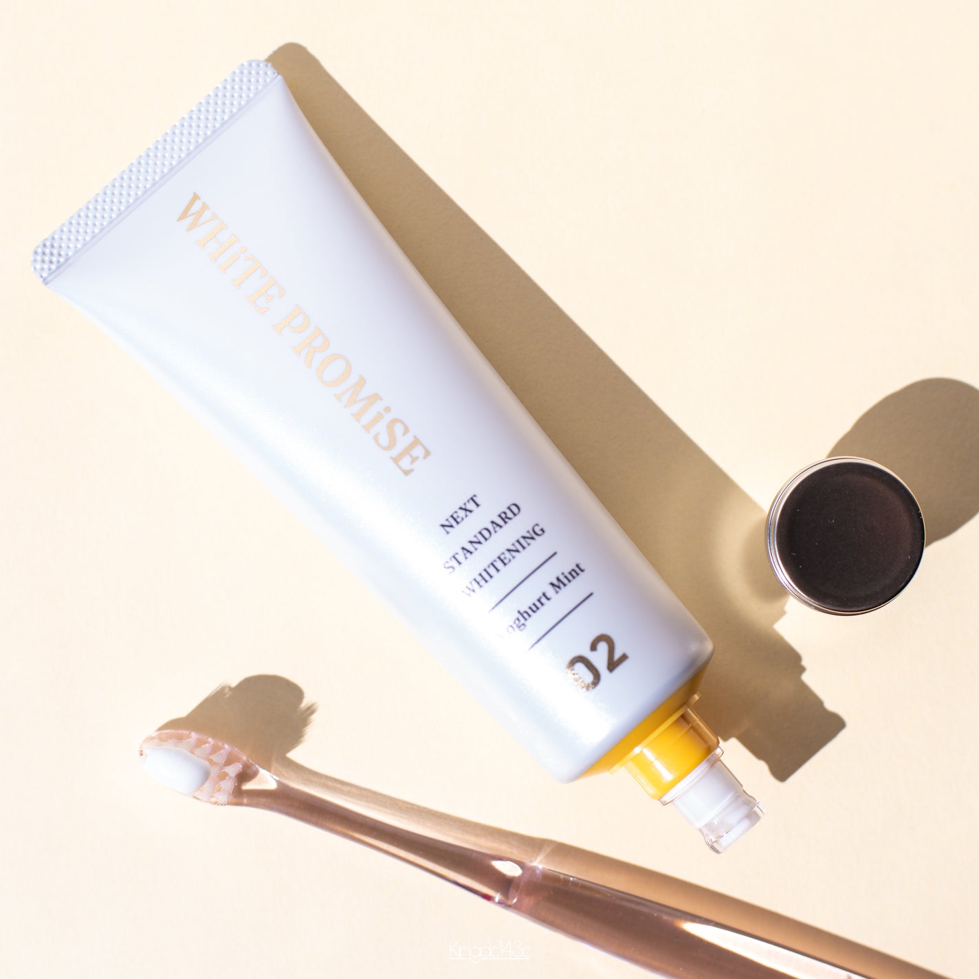 ホワイトプロミス 美白*+むし歯予防*/WHiTE PROMiSE/歯磨き粉を使ったクチコミ(5枚目)