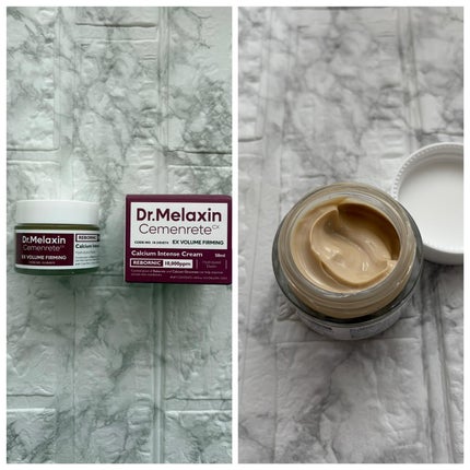 Cemenrete Calcium Intense Cream/Dr.Melaxin/フェイスクリームを使ったクチコミ(4枚目)