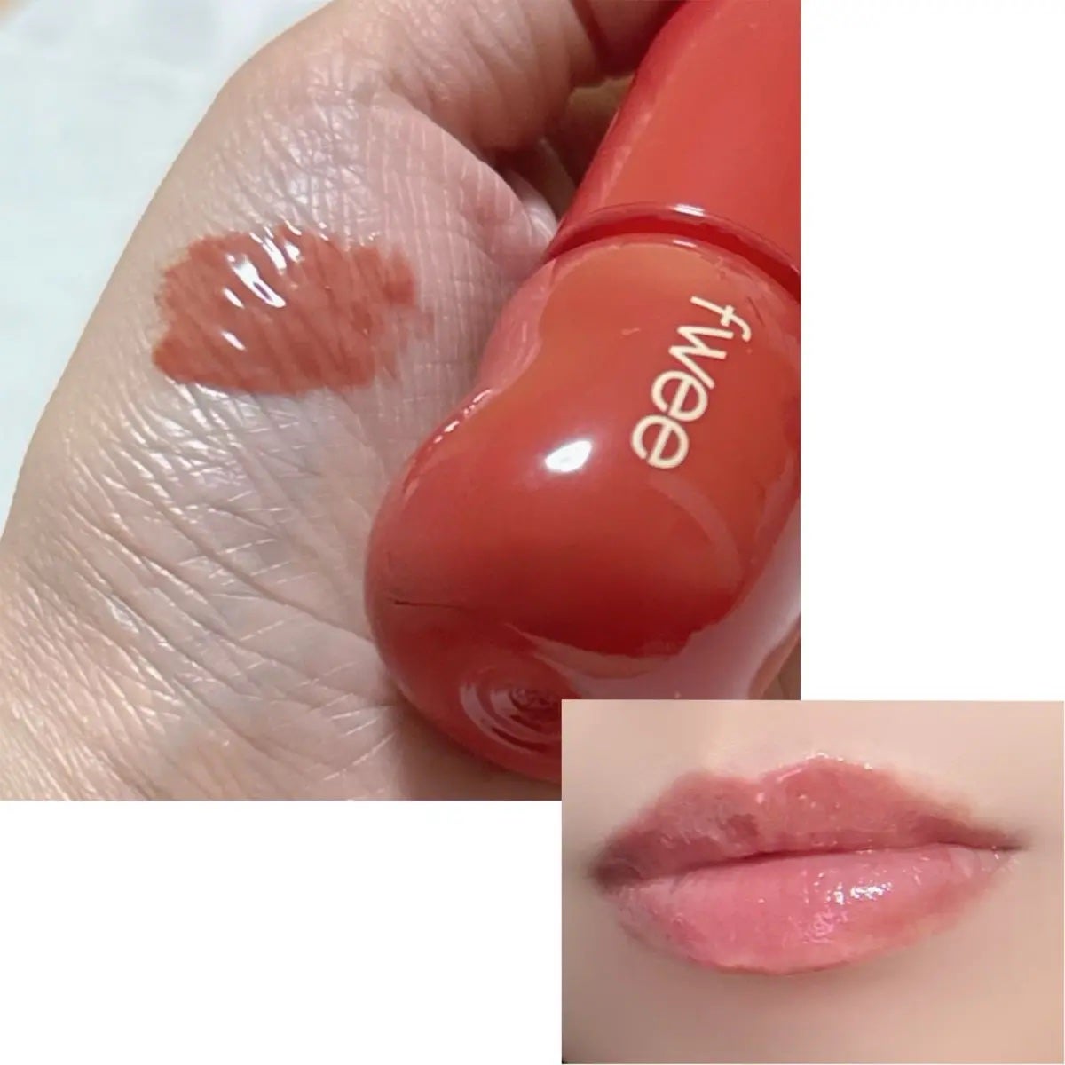 フィー 3Dボリューミンググロス/fwee/リップグロスを使ったクチコミ(2枚目)