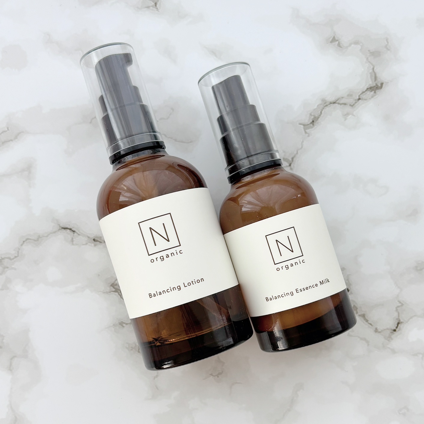 N organic Basic バランシング エッセンス ミルク/Ｎ organic/乳液を使ったクチコミ（3枚目）