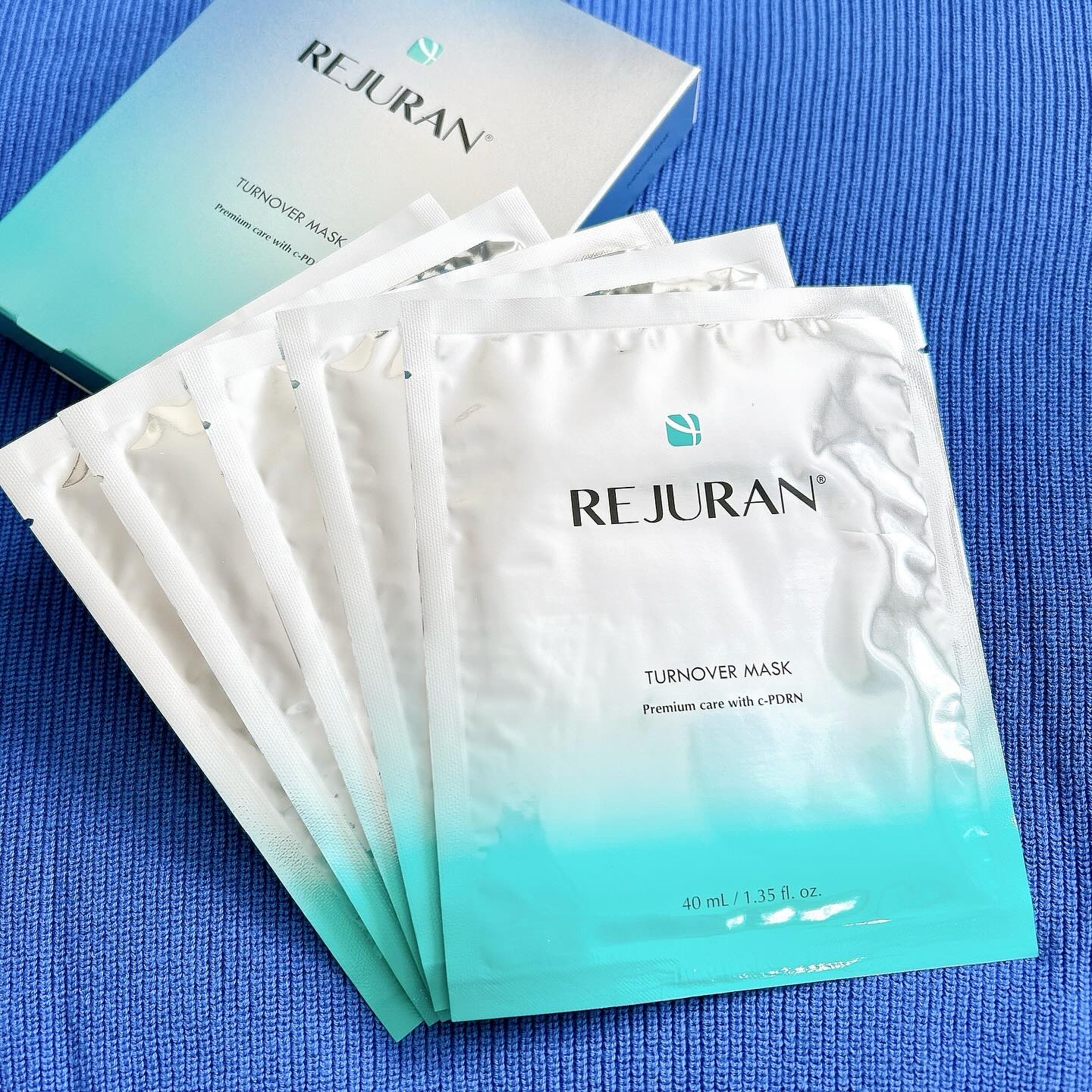 REJURAN ターンオーバーマスク(5枚入り)/REJURAN COSMETICS/シートマスク・パックを使ったクチコミ（1枚目）