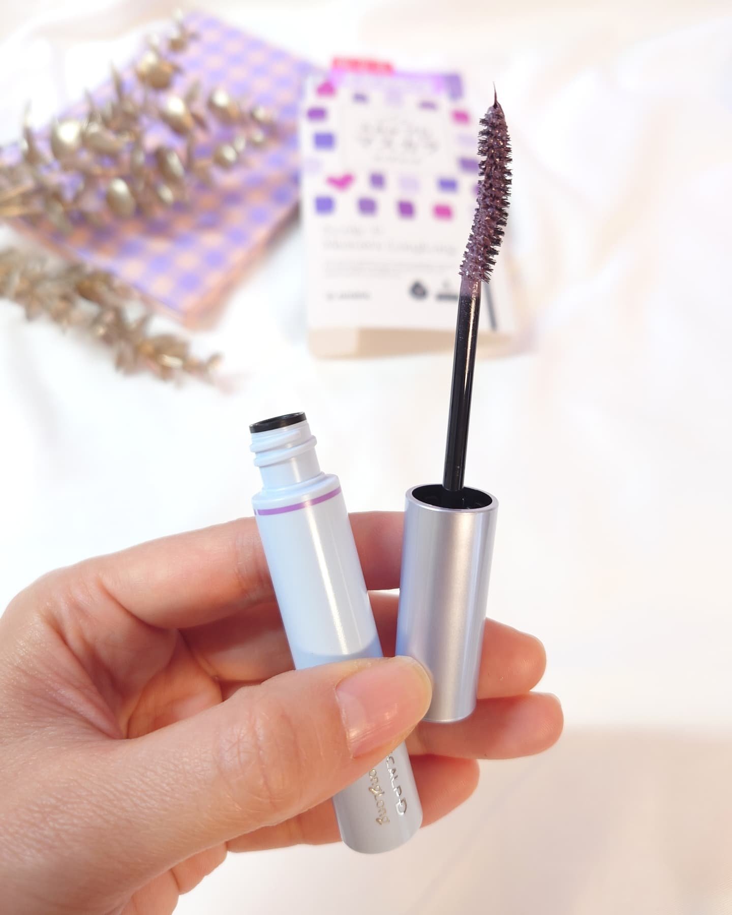 スカルプD マスカラ ロングロング モーヴパープル/アンファー(スカルプD)/マスカラを使ったクチコミ（3枚目）