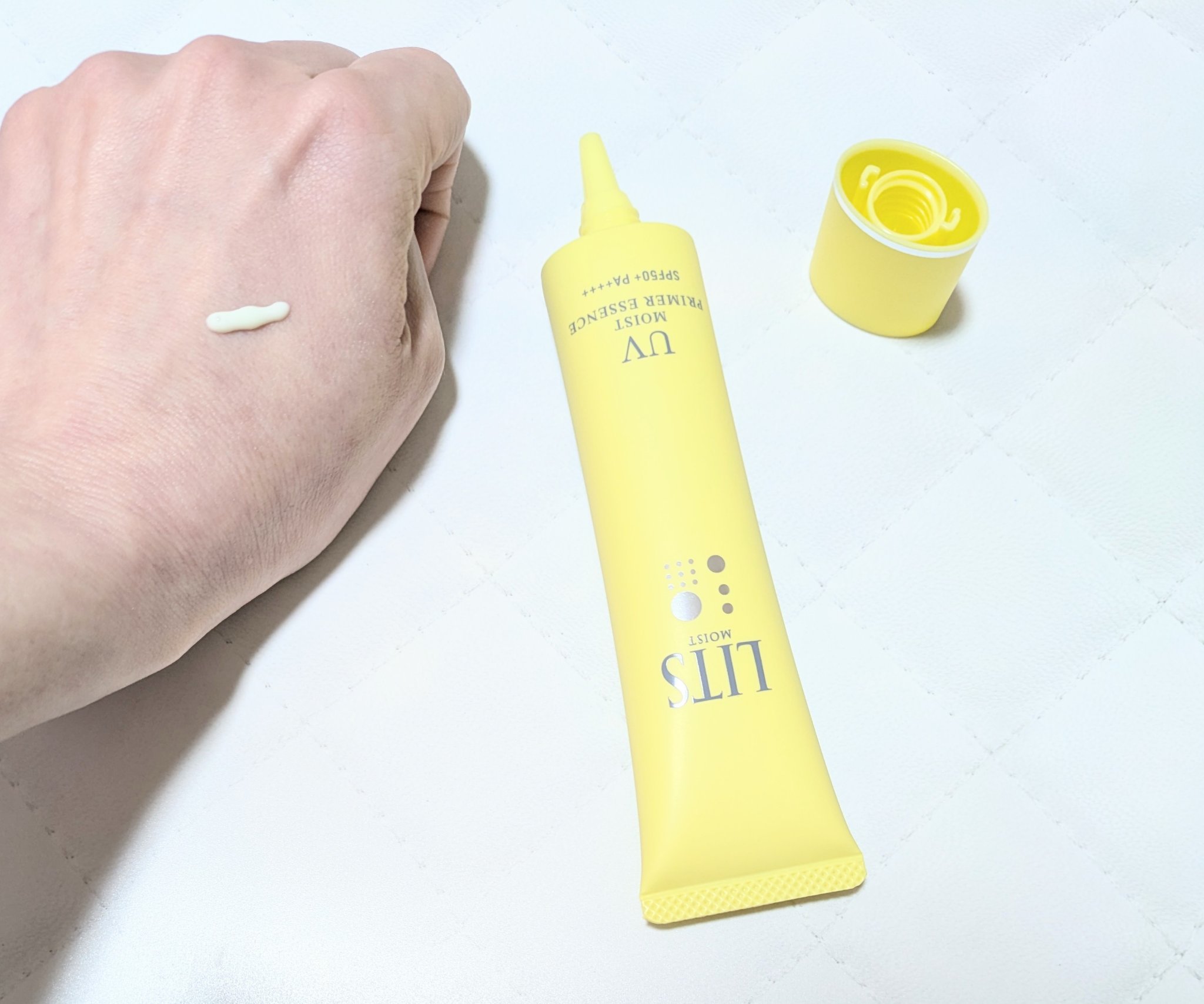 モイストC UVプライマー エッセンス/リッツ/化粧下地を使ったクチコミ（2枚目）