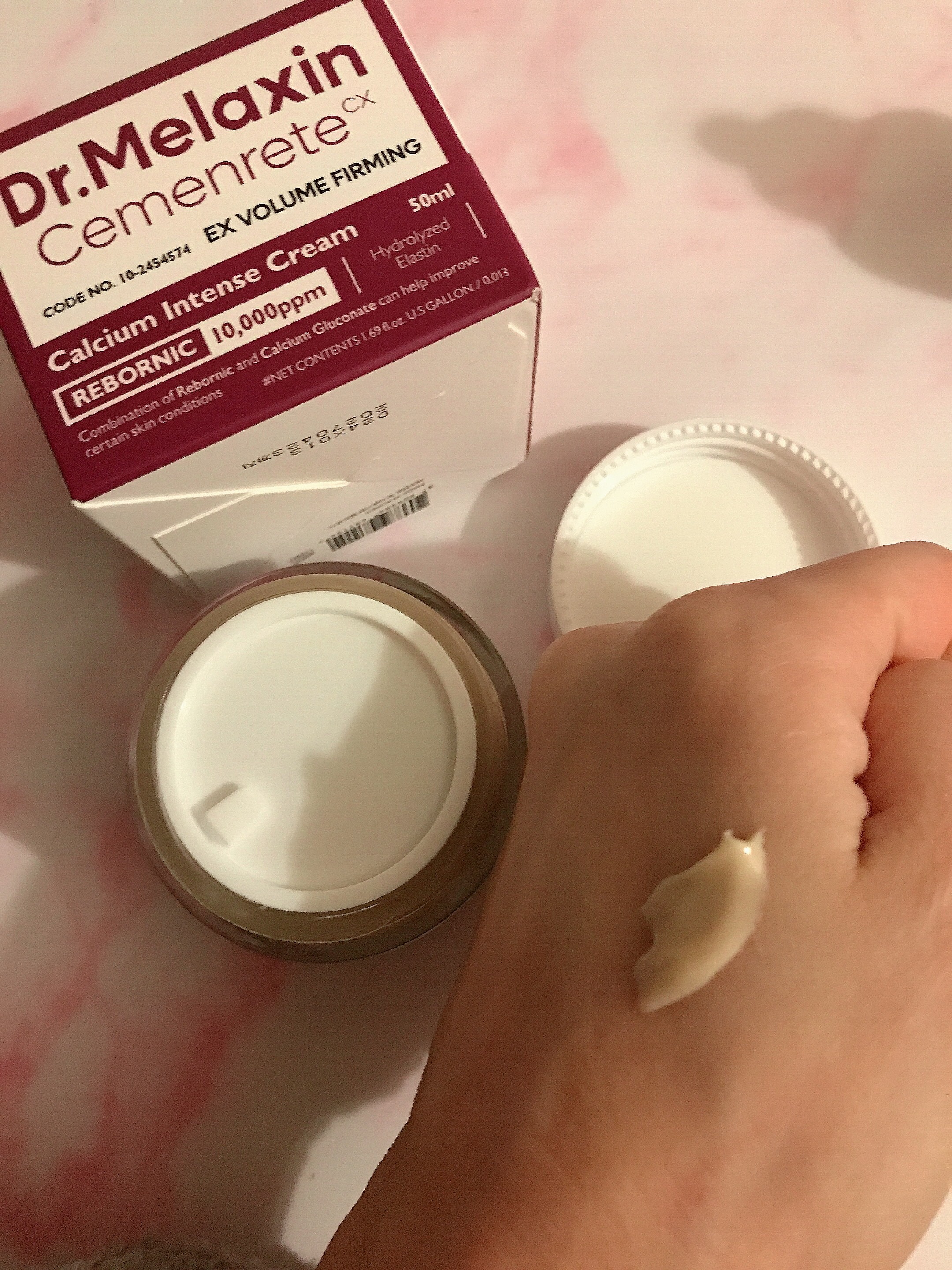 セメンリトカルシウムアンプル+セメンリトカルシウムクリーム/Dr.Melaxin/スキンケアキットを使ったクチコミ（2枚目）