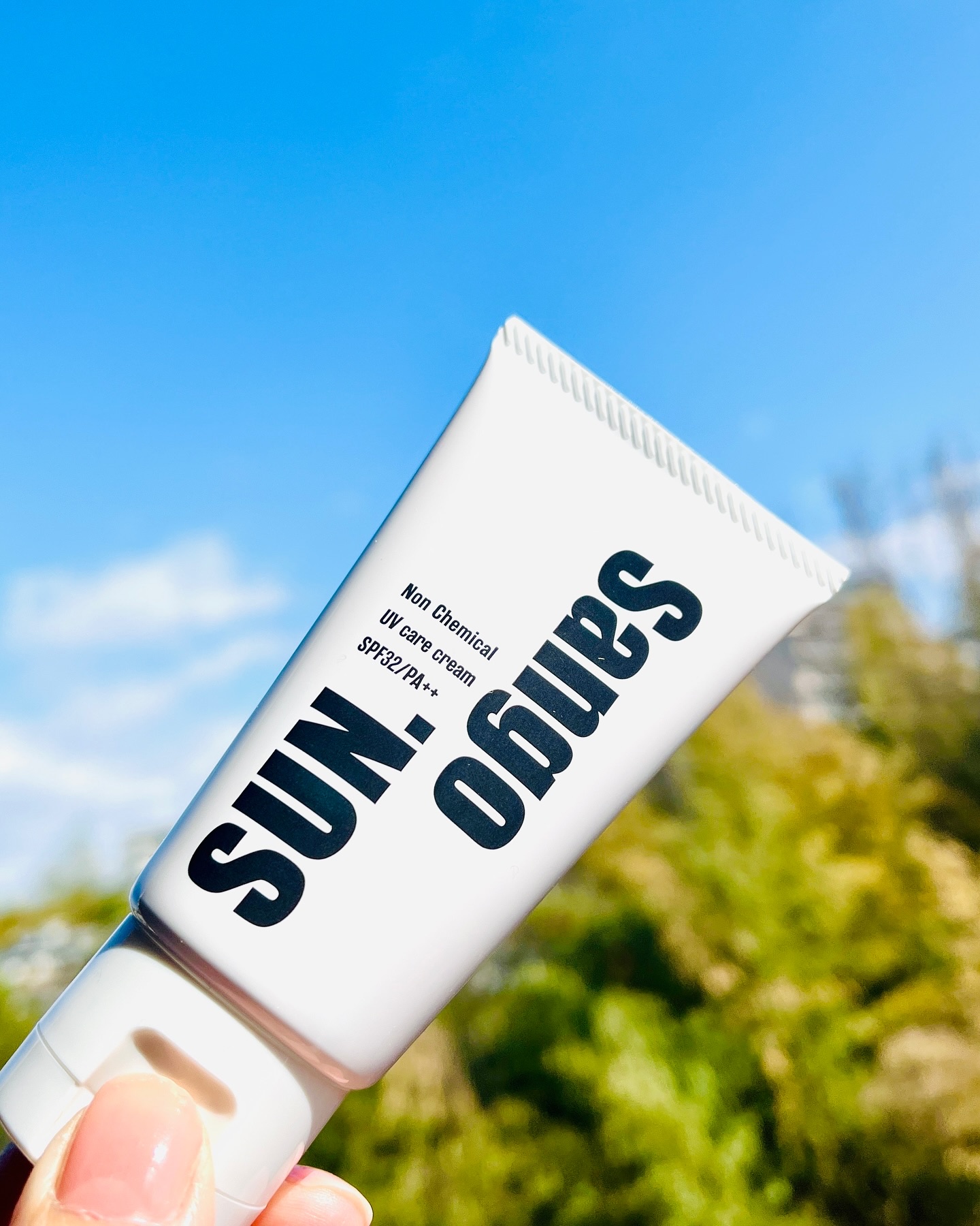 Sango SUN．/TIDA/日焼け止めクリームを使ったクチコミ（1枚目）