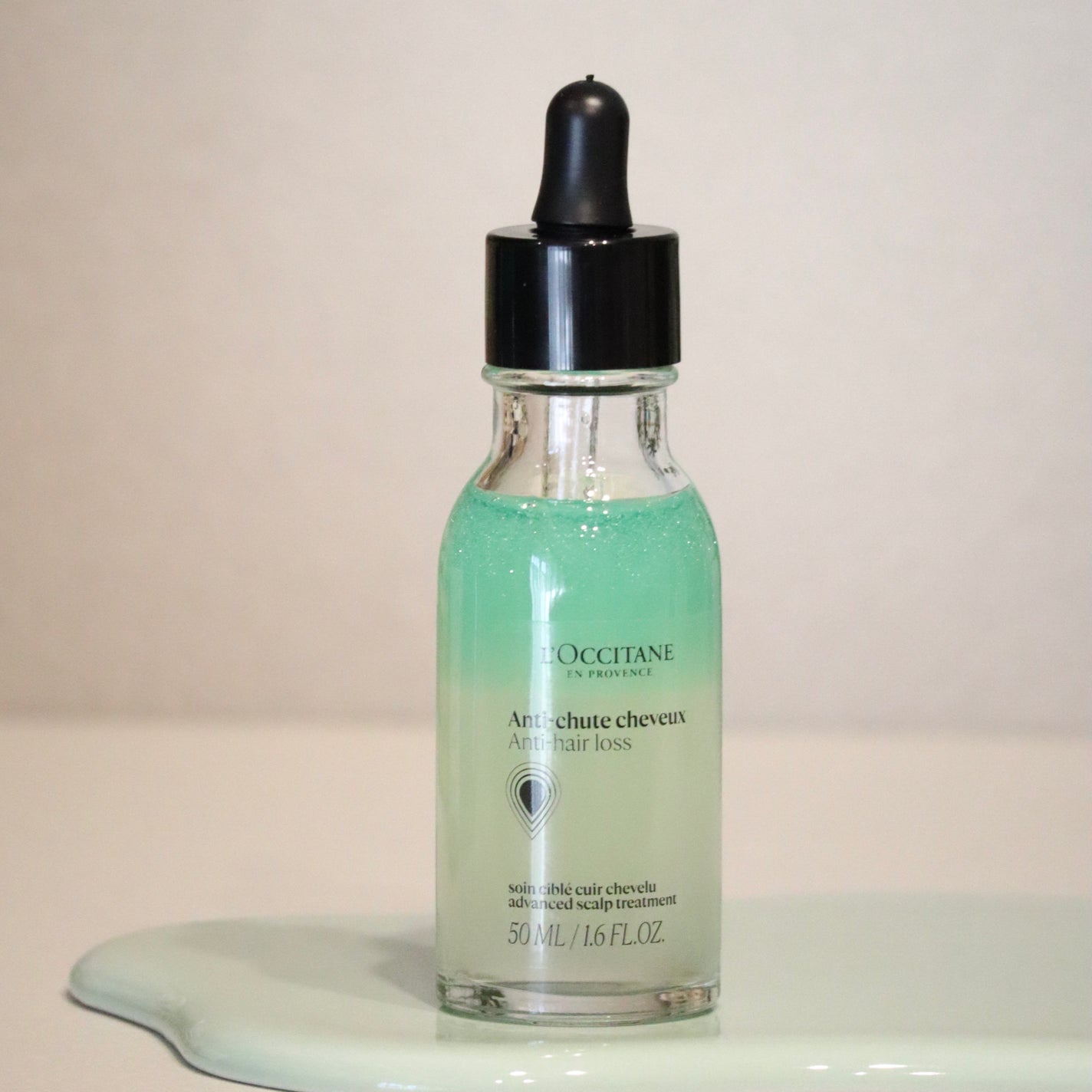 薬用 メディカル アンチヘアロスセラム/L'OCCITANE/頭皮ローションを使ったクチコミ(2枚目)