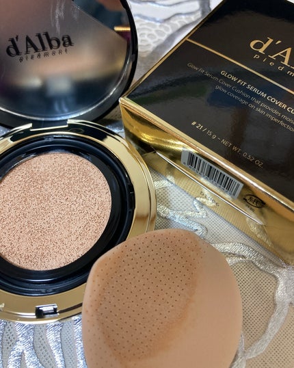 グロウフィットセラムカバークッション/ダルバ/クッションファンデーションを使ったクチコミ(4枚目)