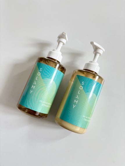 ソラミー UVアフターリペアシャンプー/トリートメント/SOLAMY/シャンプー・コンディショナーを使ったクチコミ(8枚目)