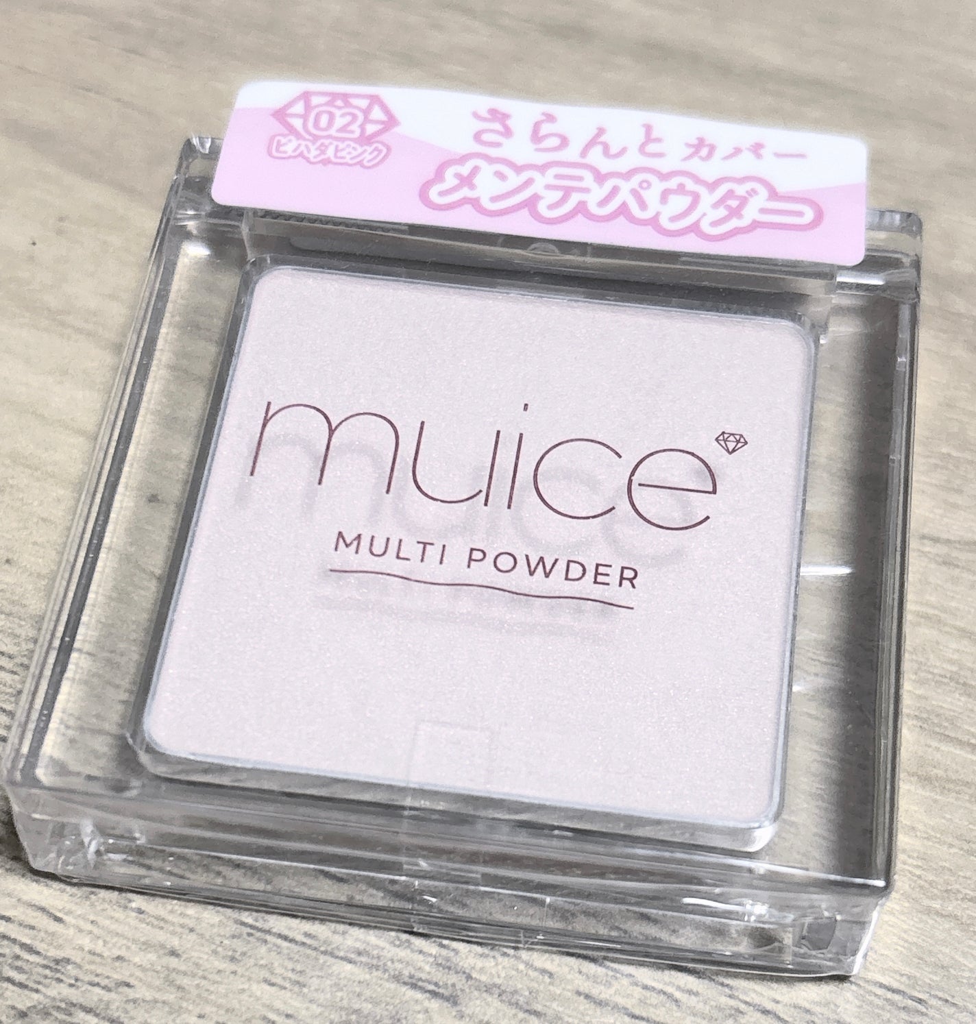 スポットメンテパウダー/muice/プレストパウダーを使ったクチコミ(1枚目)