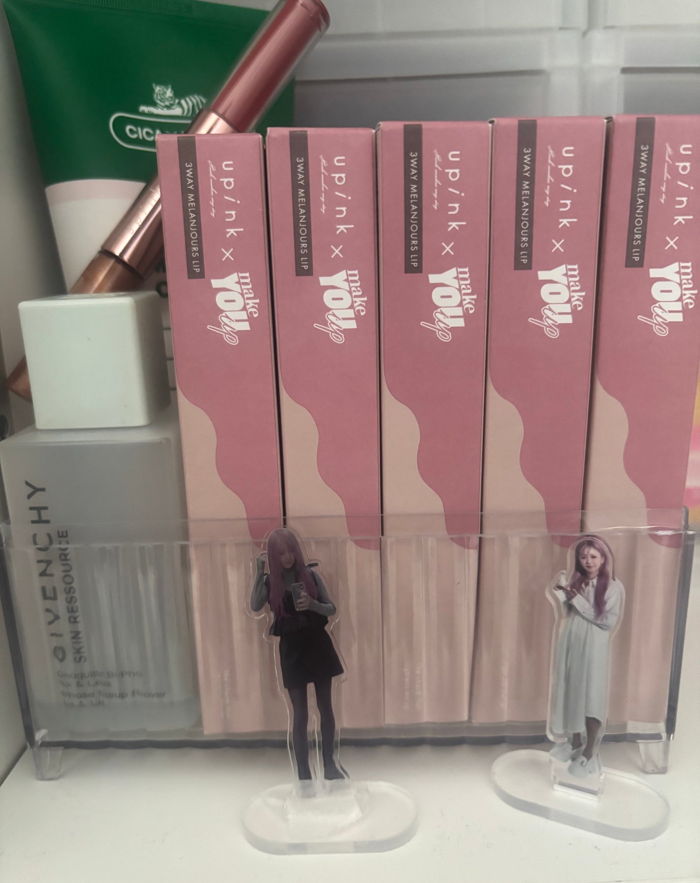 upink × make YOU up 3way メランジュールリップ/upink/口紅を使ったクチコミ(1枚目)