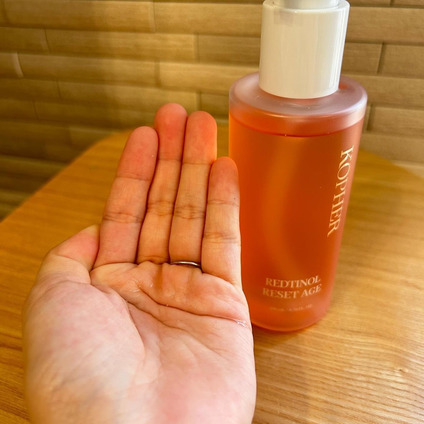 レッドチノールリセットエージ/KOPHER/オイルクレンジングを使ったクチコミ(3枚目)