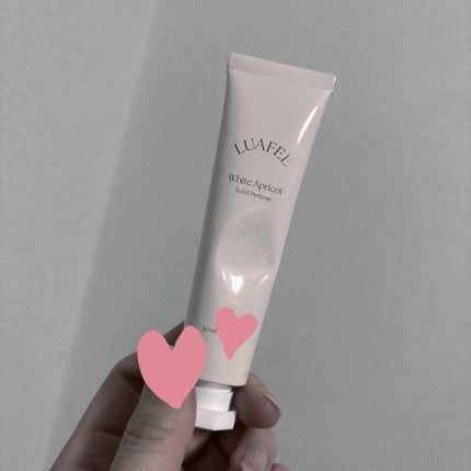 ソリッド パフューム ホワイトアプリコット/LUAFEE/練り香水を使ったクチコミ(1枚目)