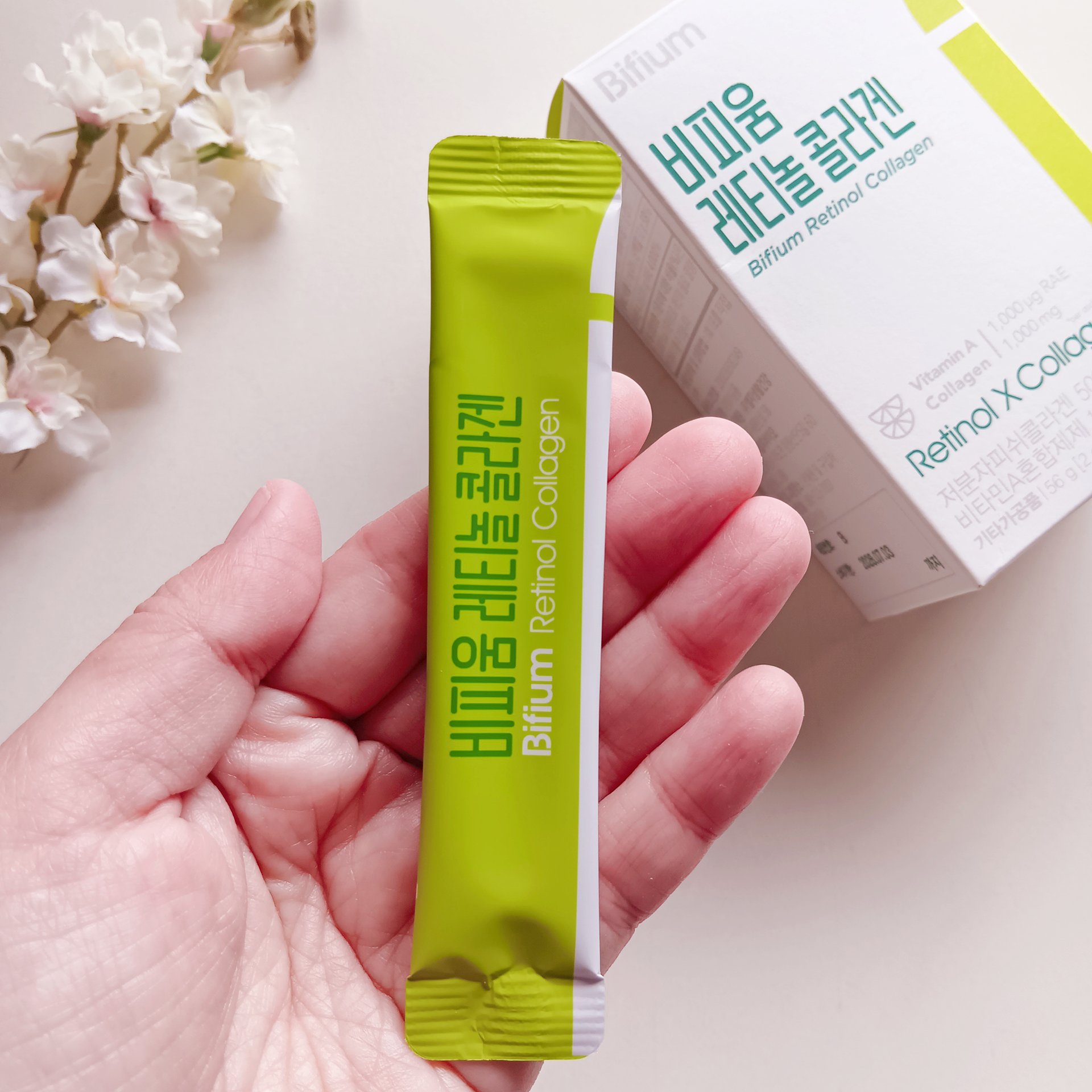 ビフィウム レチノールコラーゲン/LG生活庭園/美容サプリメントを使ったクチコミ（3枚目）