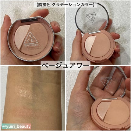 3CE ブラッシュライター/3CE/パウダーチークを使ったクチコミ(7枚目)