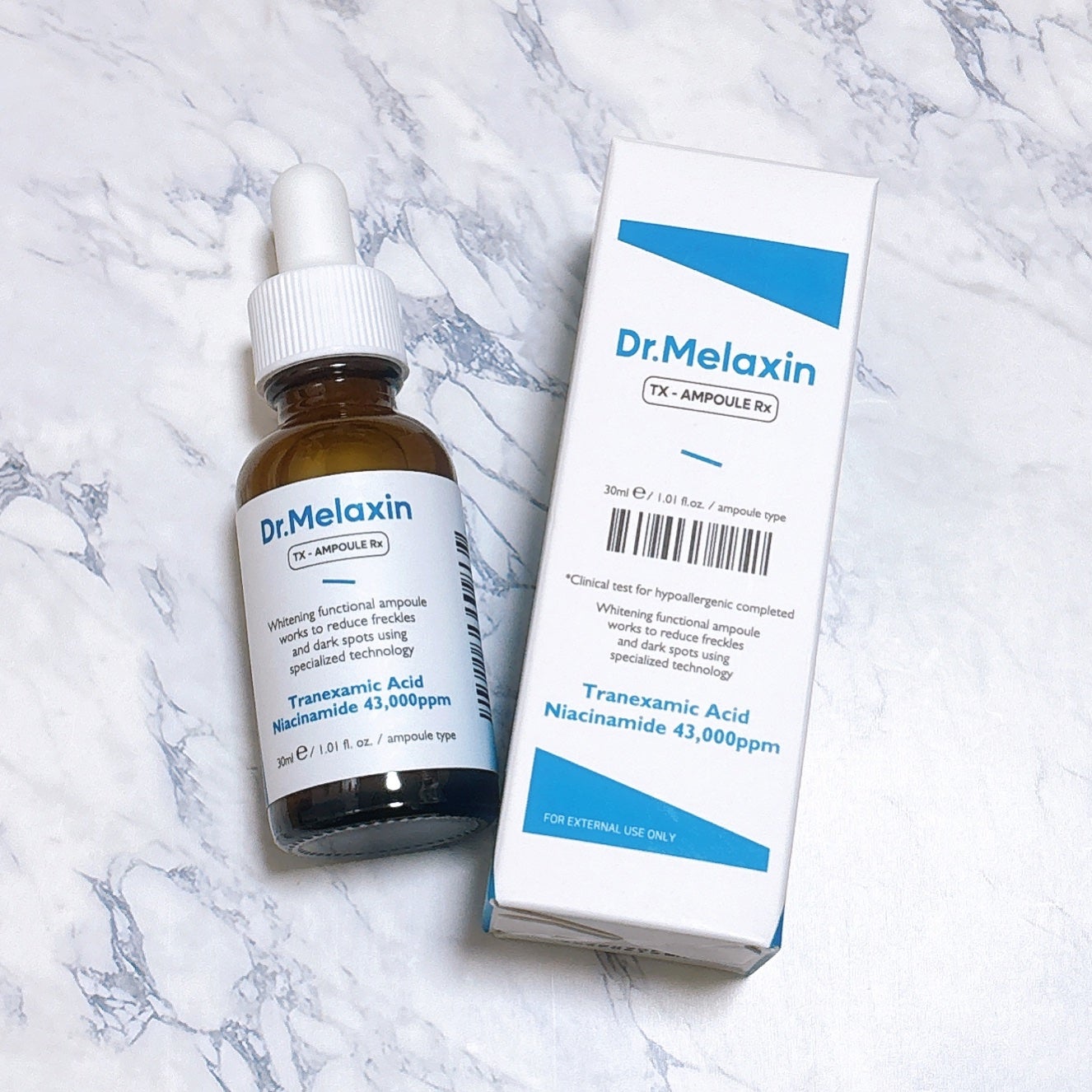 TXアンプルRX+TXクリーム/Dr.Melaxin/スキンケアキットを使ったクチコミ(2枚目)