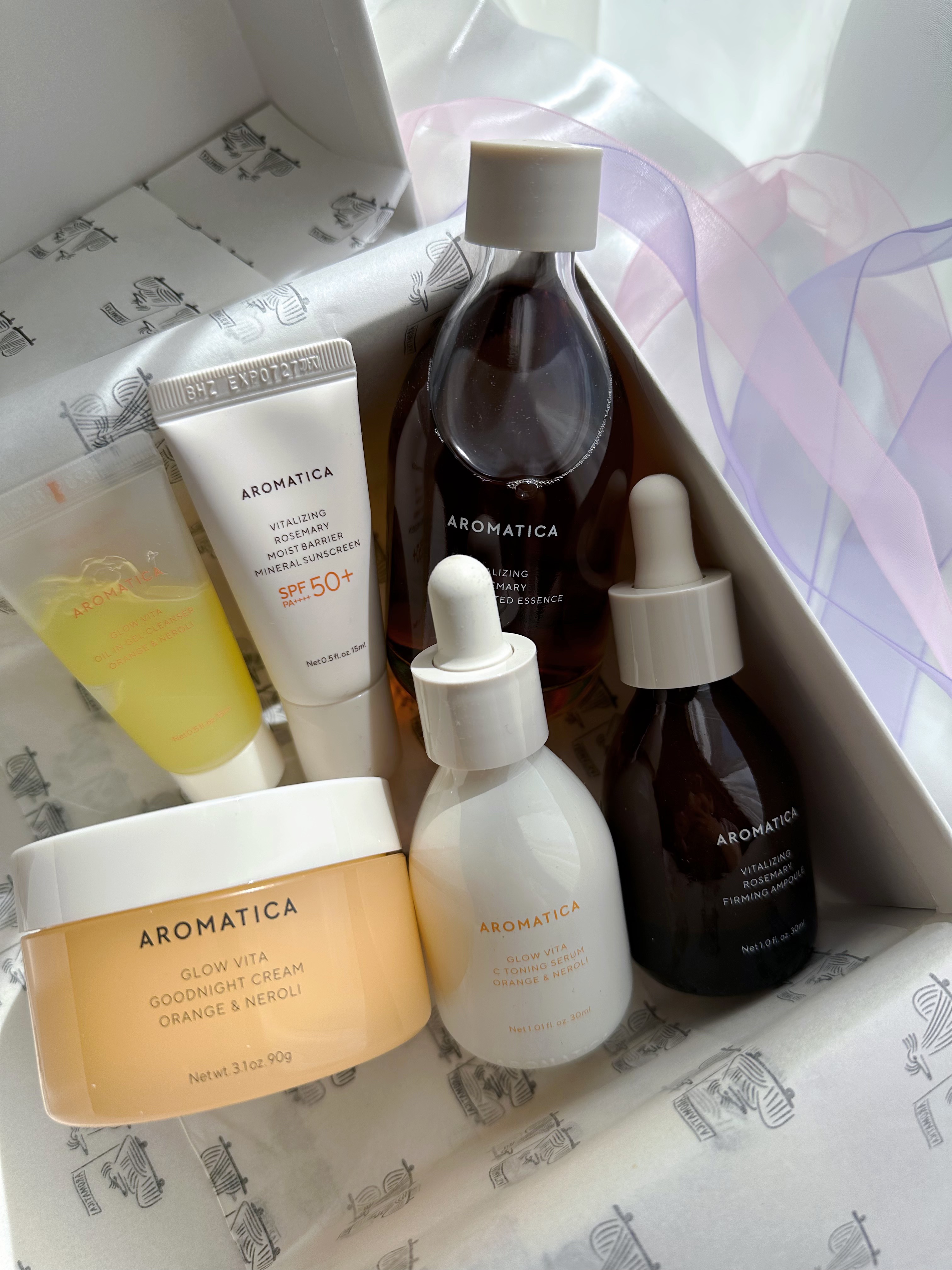 グロービタCトーニングセラム/AROMATICA/美容液を使ったクチコミ（1枚目）