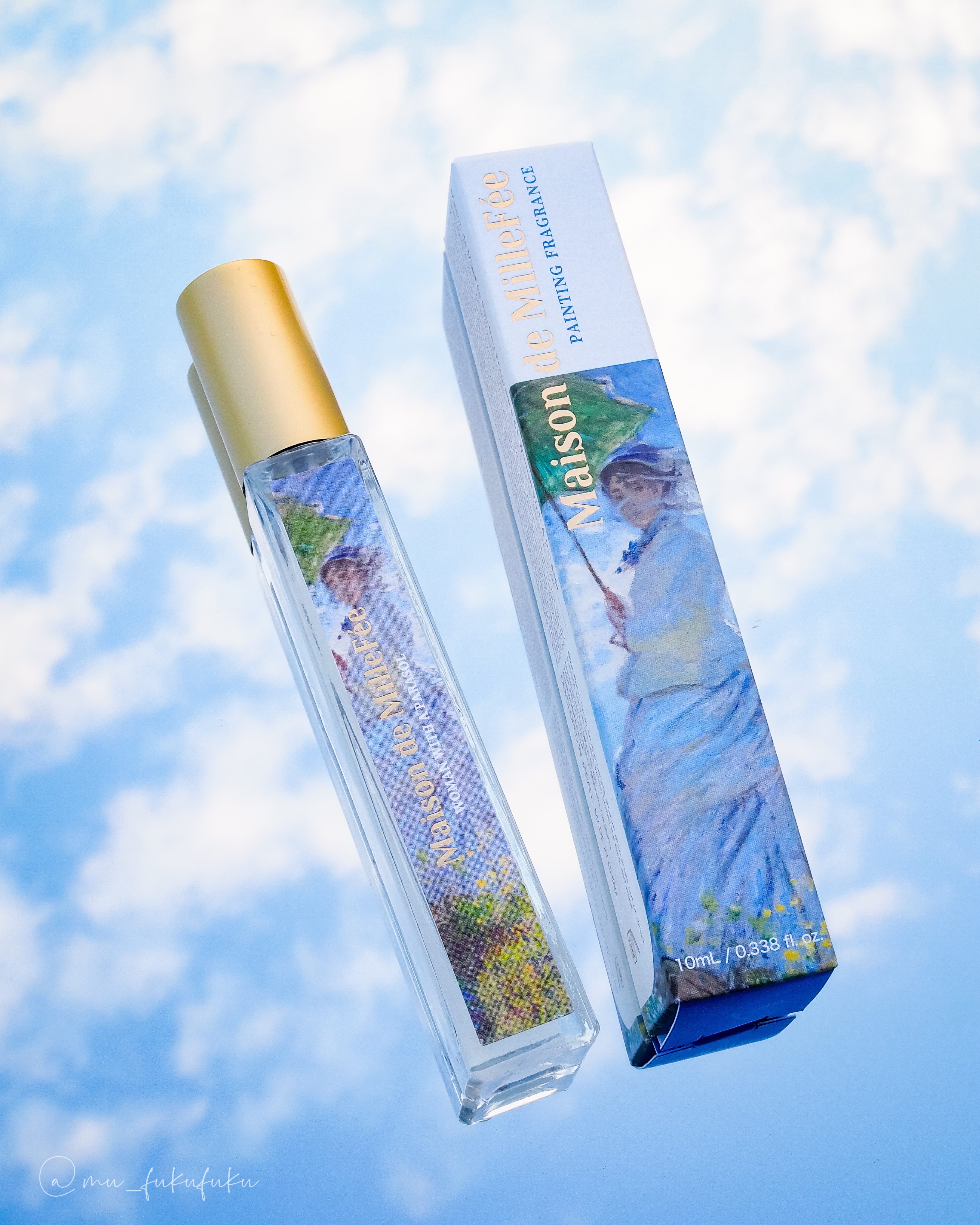 Maison de MilleFée 絵画フレグランス 01 日傘の女/MilleFée/香水(その他)を使ったクチコミ（2枚目）