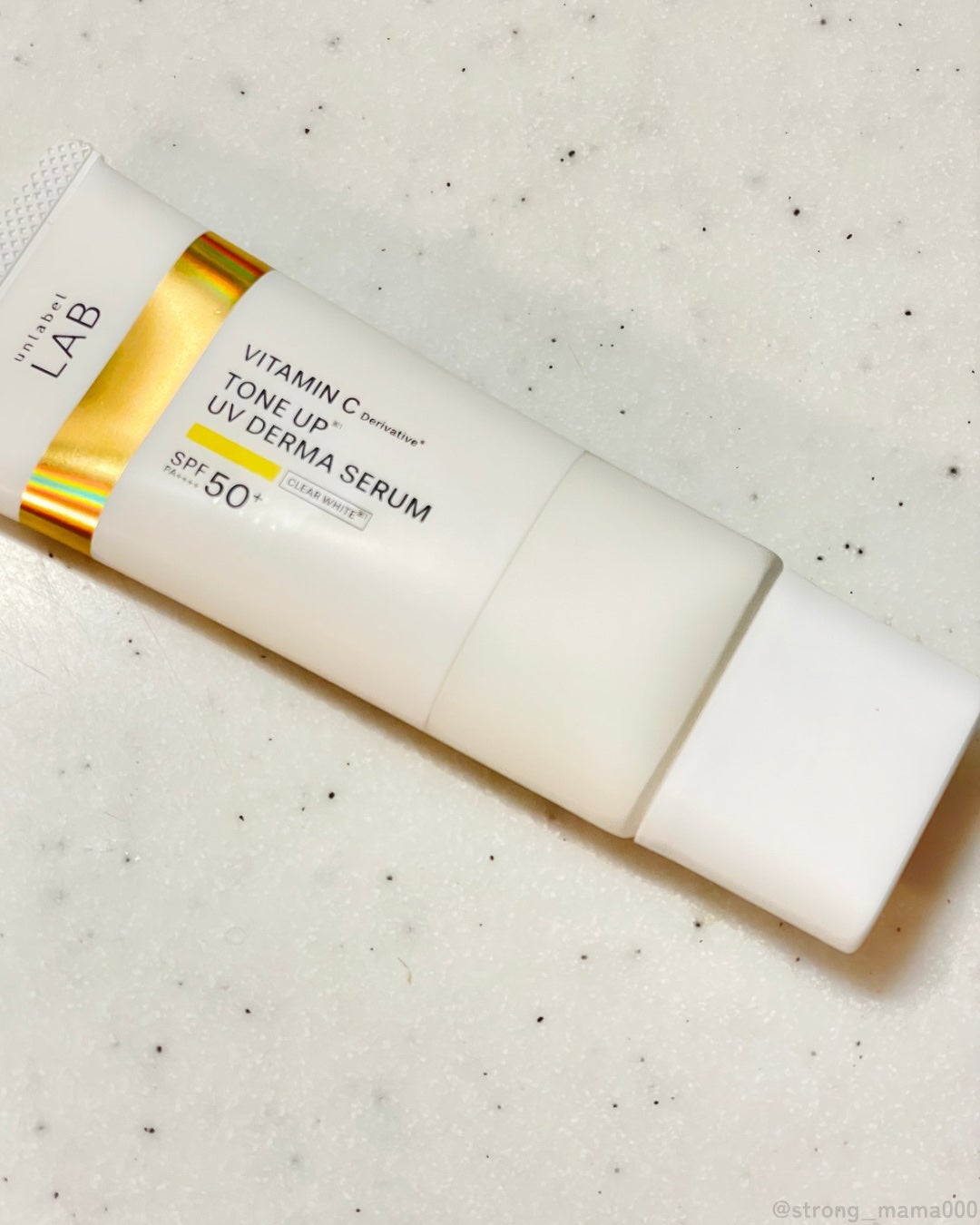 アンレーベル ラボ V トーンアップ UVセラム/unlabel/日焼け止めクリームを使ったクチコミ(2枚目)