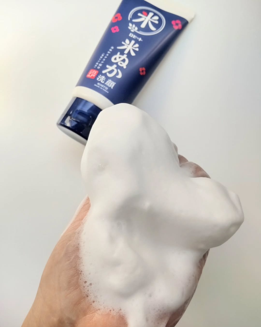 江戸こすめ 米ぬか洗顔/ロゼット/洗顔フォームを使ったクチコミ（3枚目）