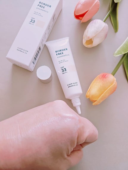 クリアグロウリンクルUV/BORDER FREE cosmetics/日焼け止め・UVケアを使ったクチコミ(4枚目)