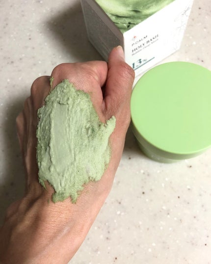 ホーリーバジル炭酸バブルパック/P.CALM/洗い流すパック・マスクを使ったクチコミ(5枚目)