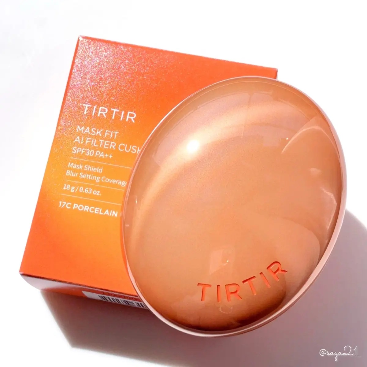 マスクフィット エーアイフィルタークッション/TIRTIR(ティルティル)/クッションファンデーションを使ったクチコミ（1枚目）