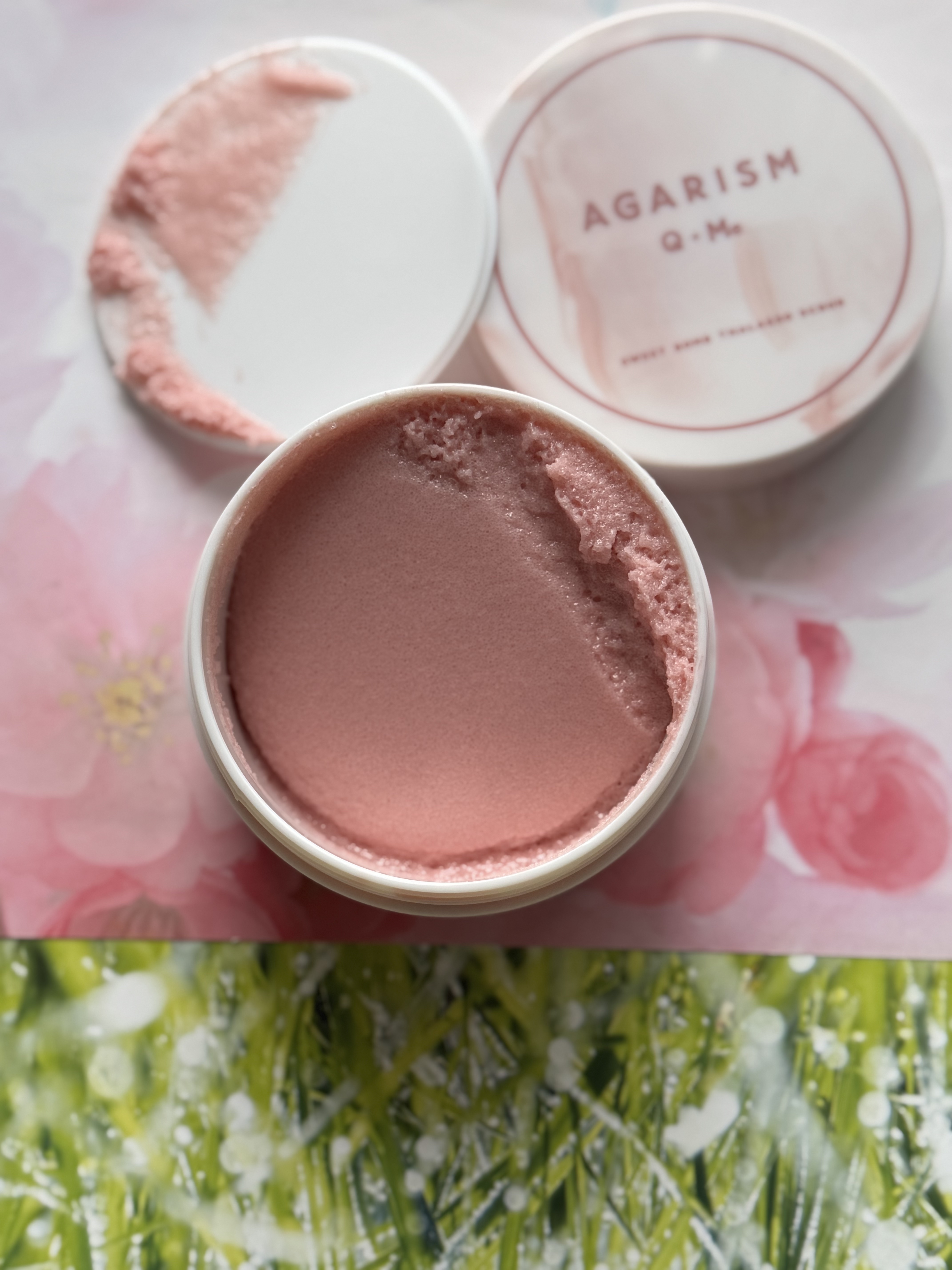 キューミースウィートボムタラソスクラブ　ピオニーブーケの香り/AGARISM/ボディスクラブを使ったクチコミ（2枚目）