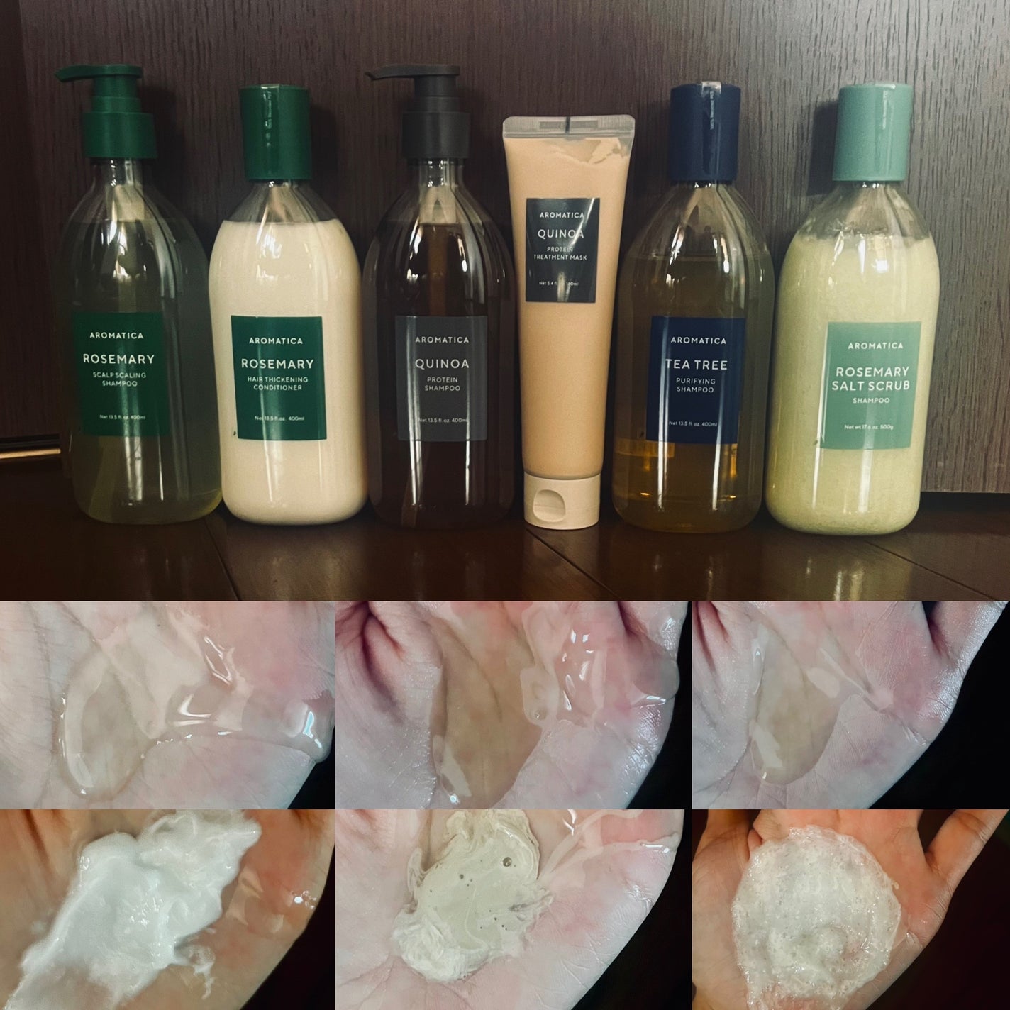 ローズマリー スカルプ シャンプー/コンディショナー/AROMATICA/市販シャンプーを使ったクチコミ(1枚目)