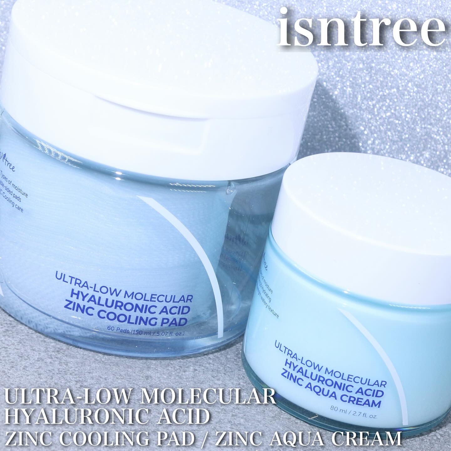 超低分子ヒアルロン酸ジンククーリングパッド/Isntree/トナーパッドを使ったクチコミ（1枚目）