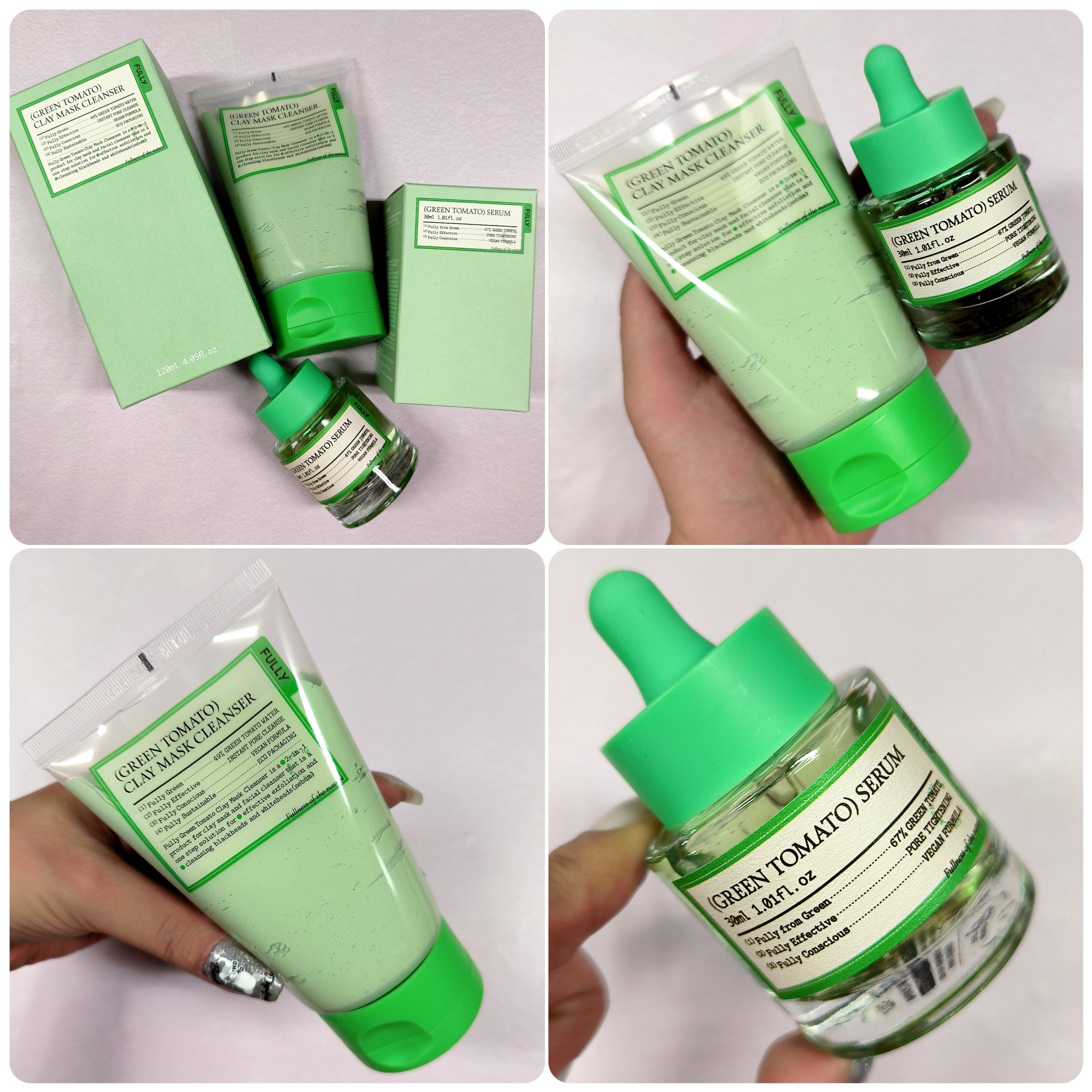 グリーントマトクレイマスククレンザー/FULLY/洗い流すパック・マスクを使ったクチコミ（2枚目）