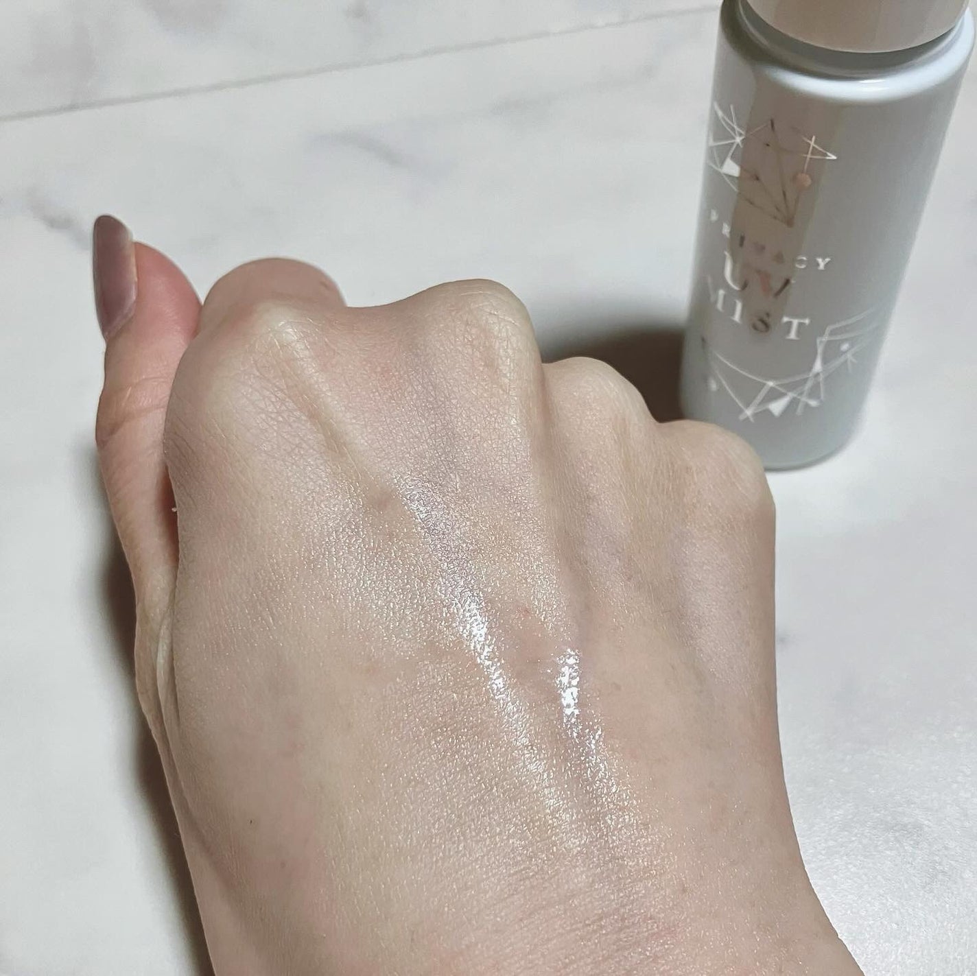 UVミスト50/プライバシー/日焼け止めミスト・スプレーを使ったクチコミ(2枚目)