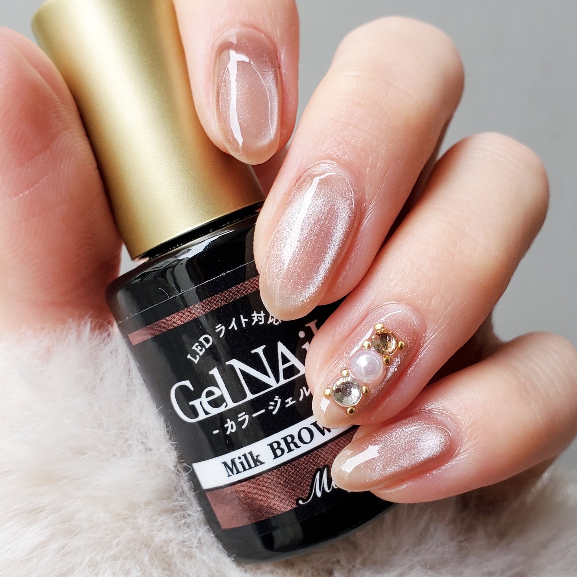 ジェルネイル（ライト対応）/セリア/ジェルネイルを使ったクチコミ（3枚目）
