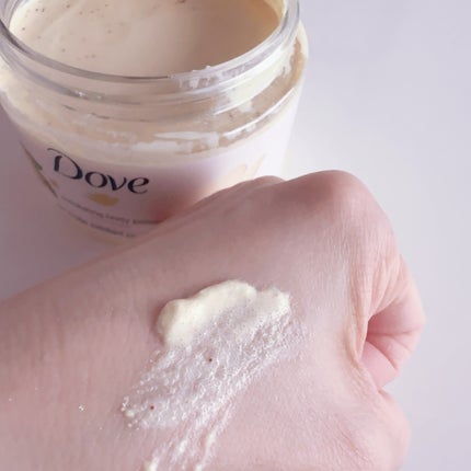 ダヴ ふわとろ クリーミースクラブ サクラ&ムスク/ダヴ/ボディスクラブを使ったクチコミ(7枚目)