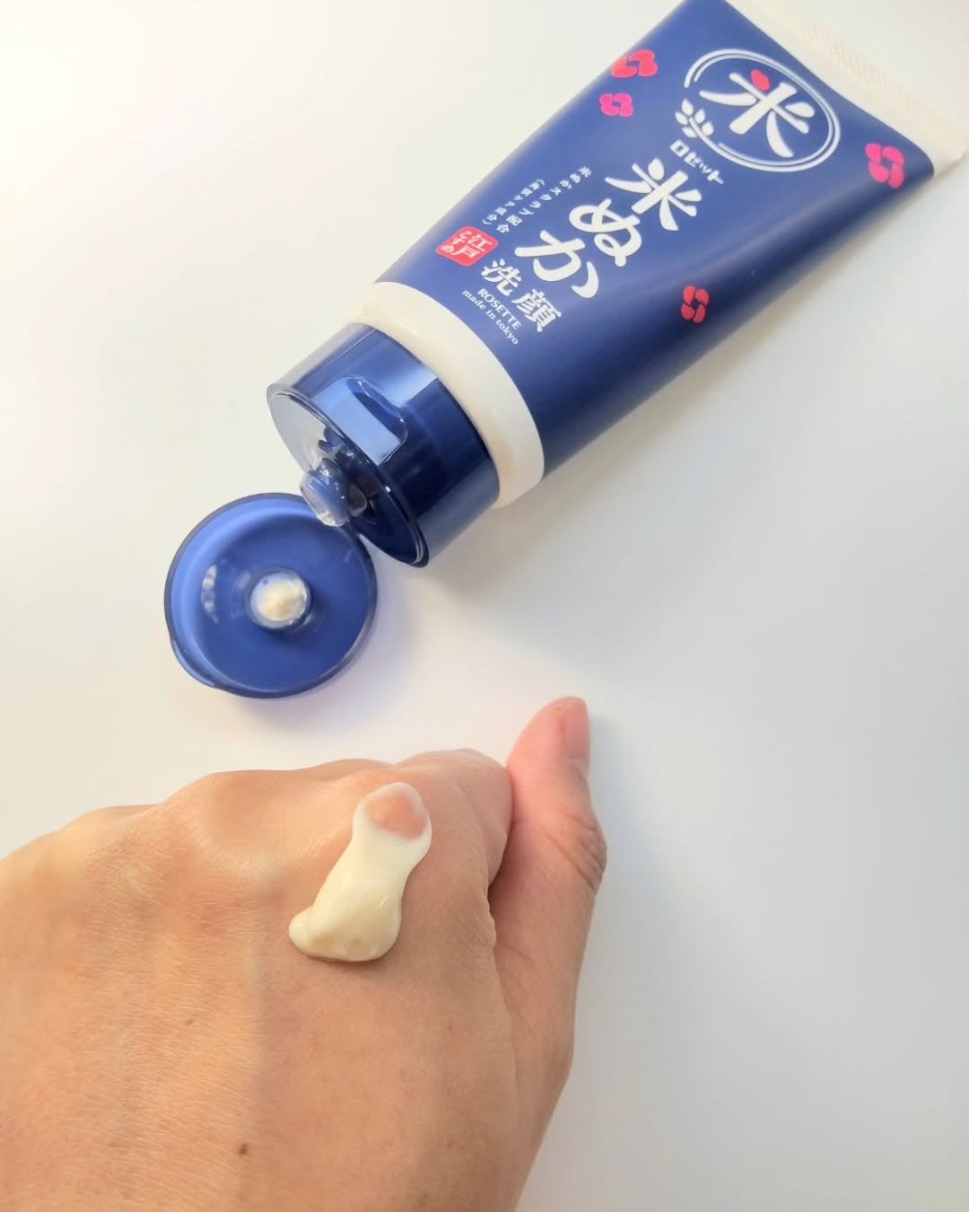 江戸こすめ 米ぬか洗顔/ロゼット/洗顔フォームを使ったクチコミ(2枚目)