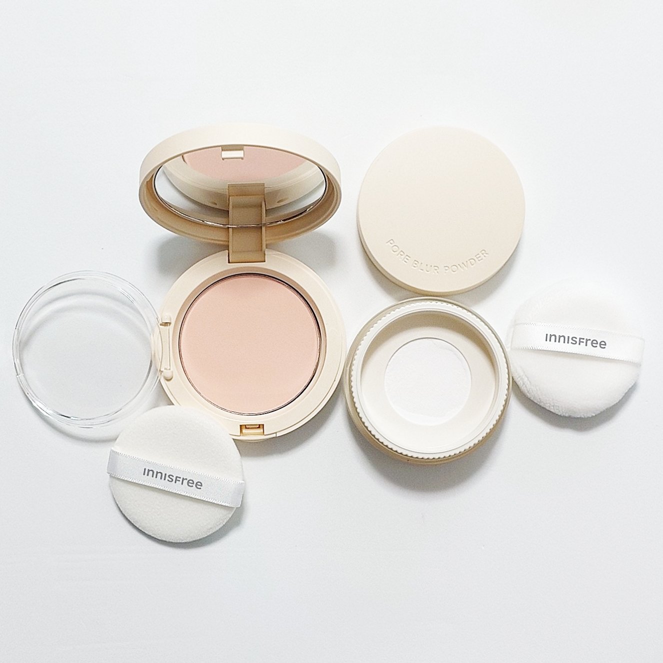 ポアブラー パウダー/innisfree/ルースパウダーを使ったクチコミ（2枚目）