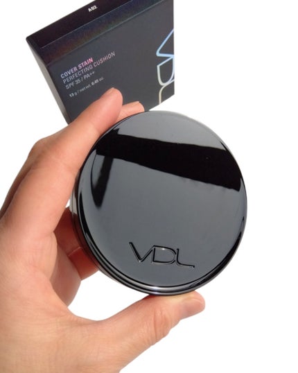 カバーステイン パーフェクティング クッション ファンデーション/VDL/クッションファンデーションを使ったクチコミ(2枚目)