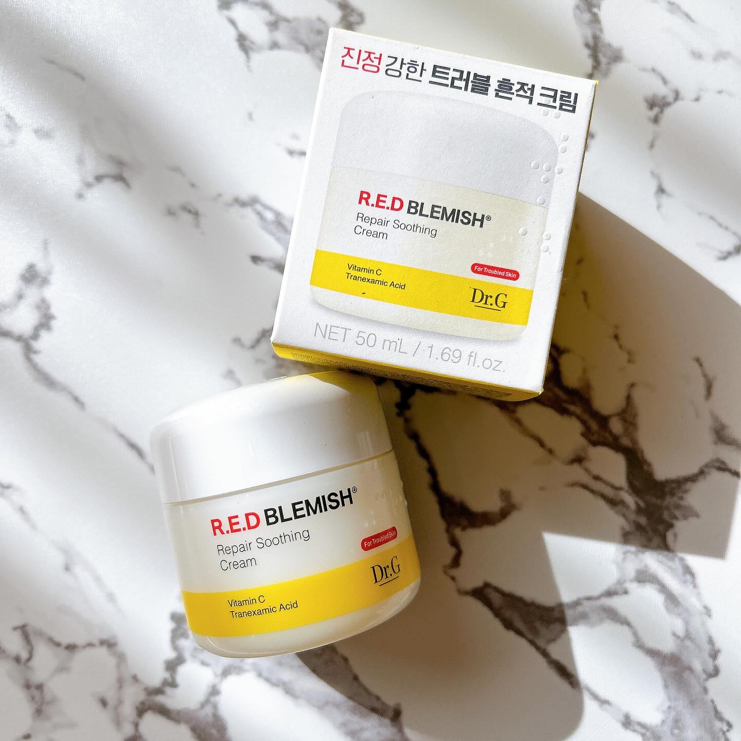 レッドブレミッシュ リペアスージングクリーム/Dr.G/フェイスクリームを使ったクチコミ（1枚目）