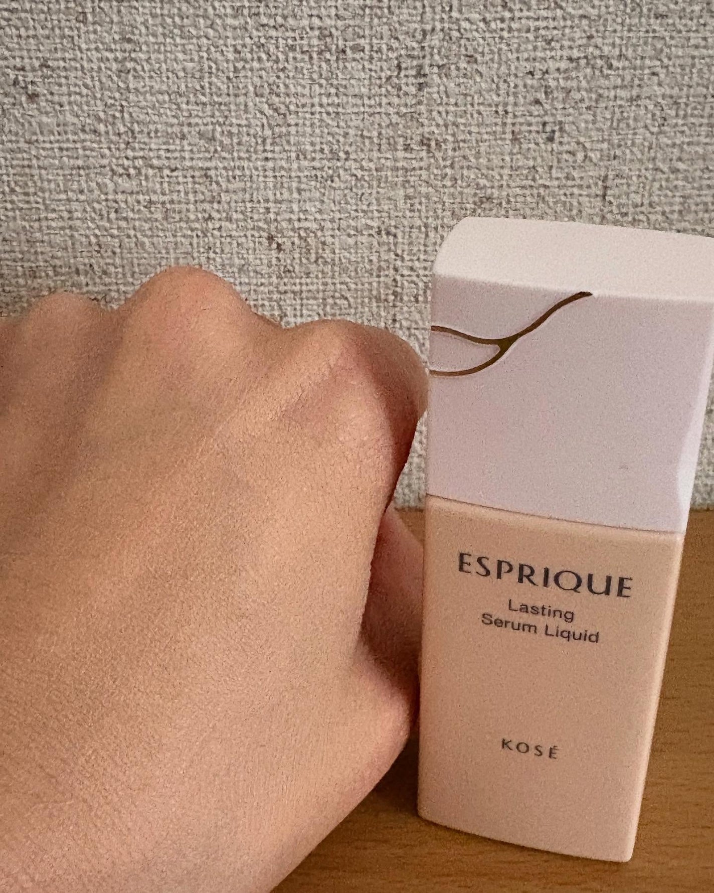 ラスティング セラム リキッド/ESPRIQUE/リキッドファンデーションを使ったクチコミ(4枚目)