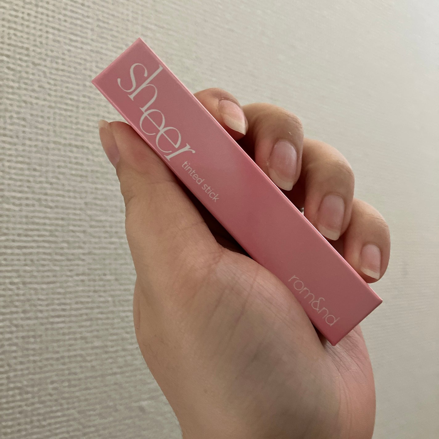 シアーティンテッドスティック/rom&nd/口紅を使ったクチコミ(1枚目)