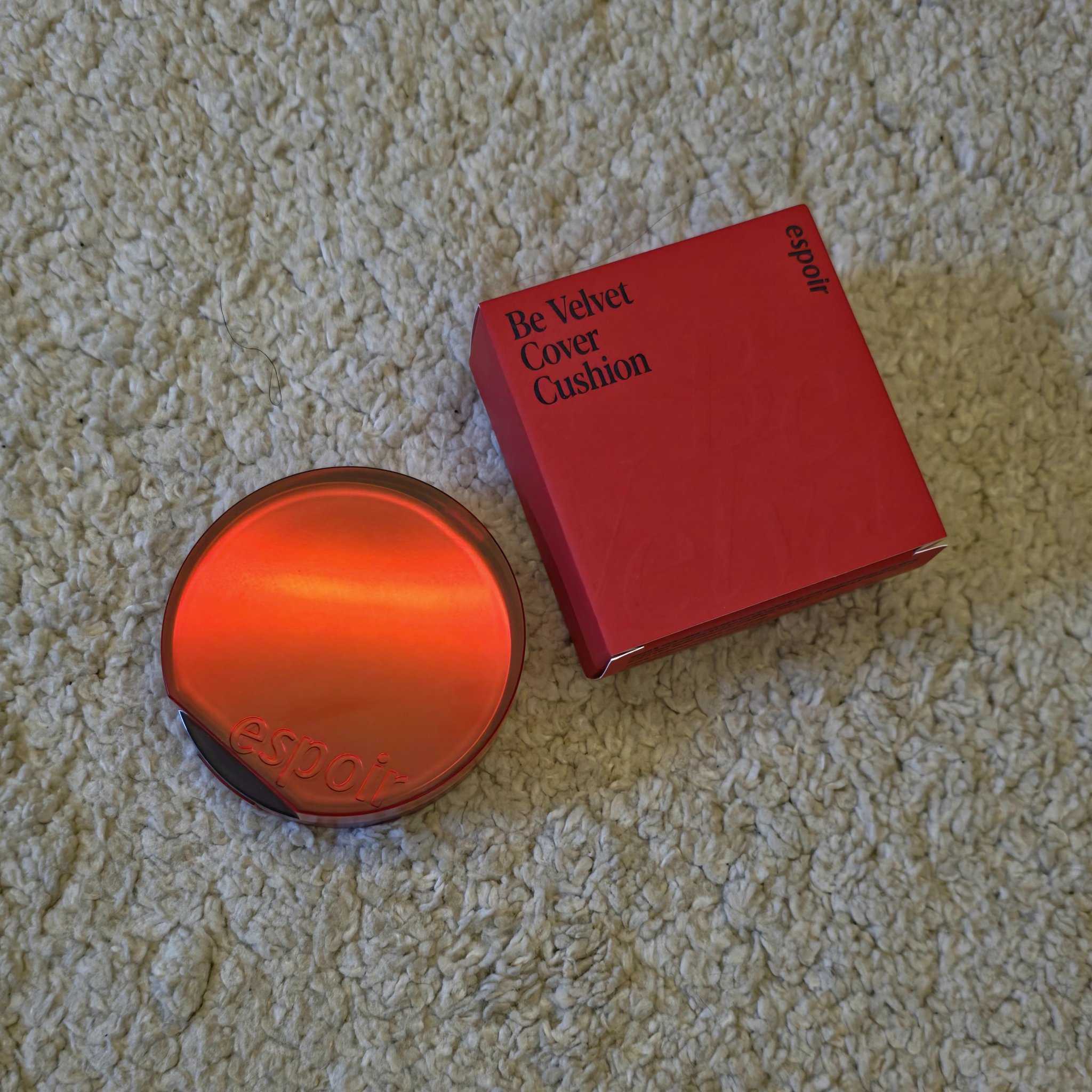ビーベルベットカバークッション/espoir/クッションファンデーションを使ったクチコミ（1枚目）
