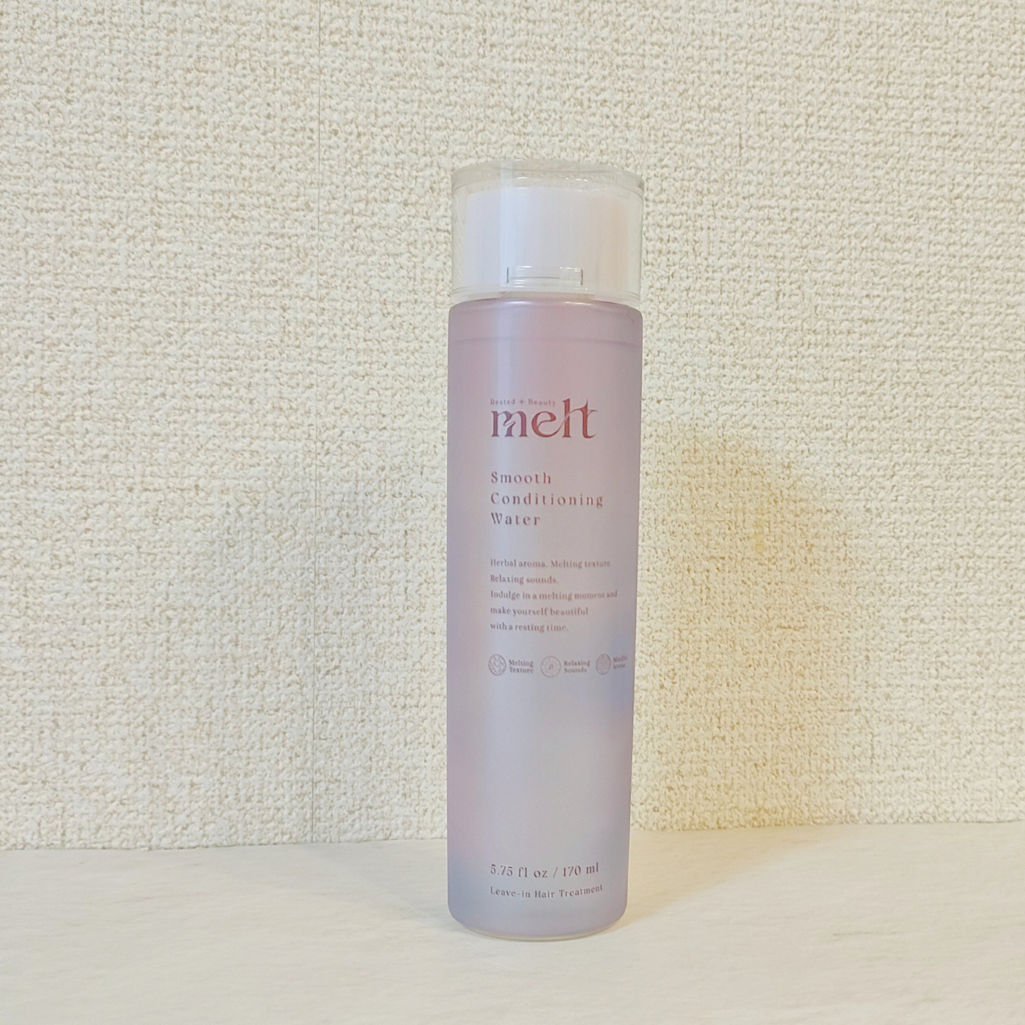 スムース コンディショニング ウォーター/melt/アウトバストリートメントを使ったクチコミ（3枚目）