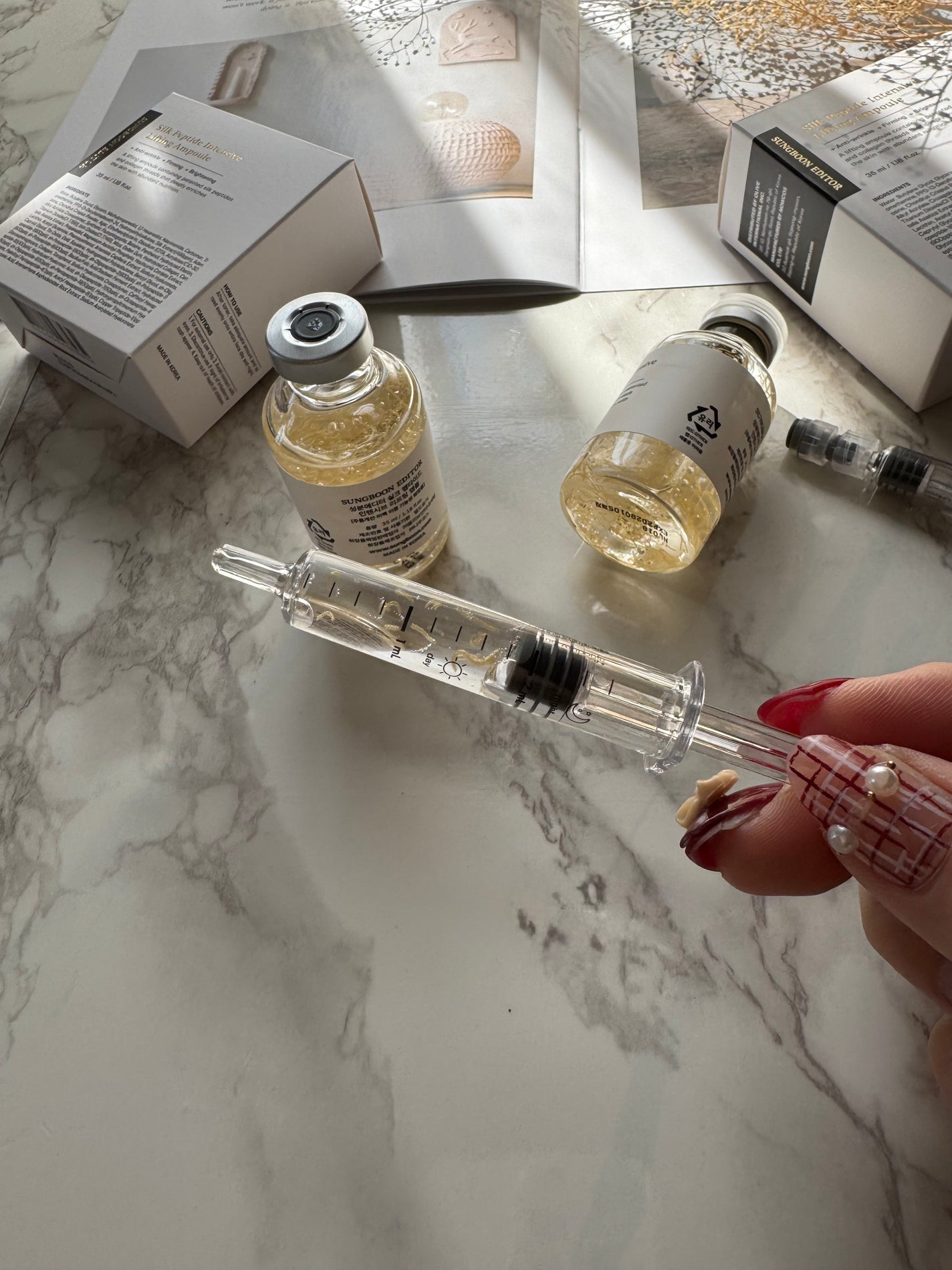 シルクペプチドインテンシブリフティングアンプル/SUNGBOON EDITOR(成分エディター)/美容液を使ったクチコミ(3枚目)