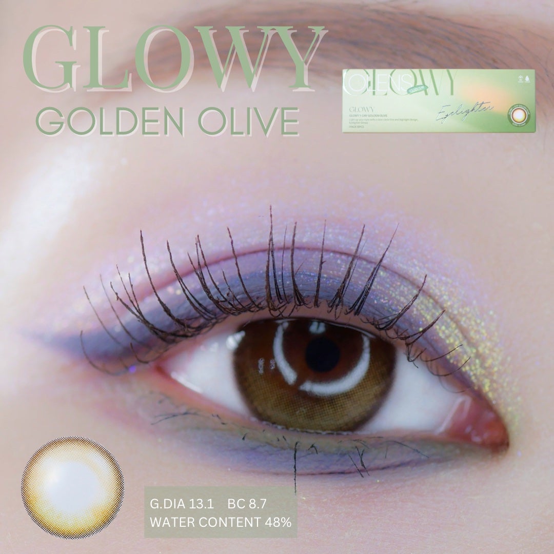 Glowy 1day/OLENS/ワンデー(1DAY)カラコンを使ったクチコミ(1枚目)