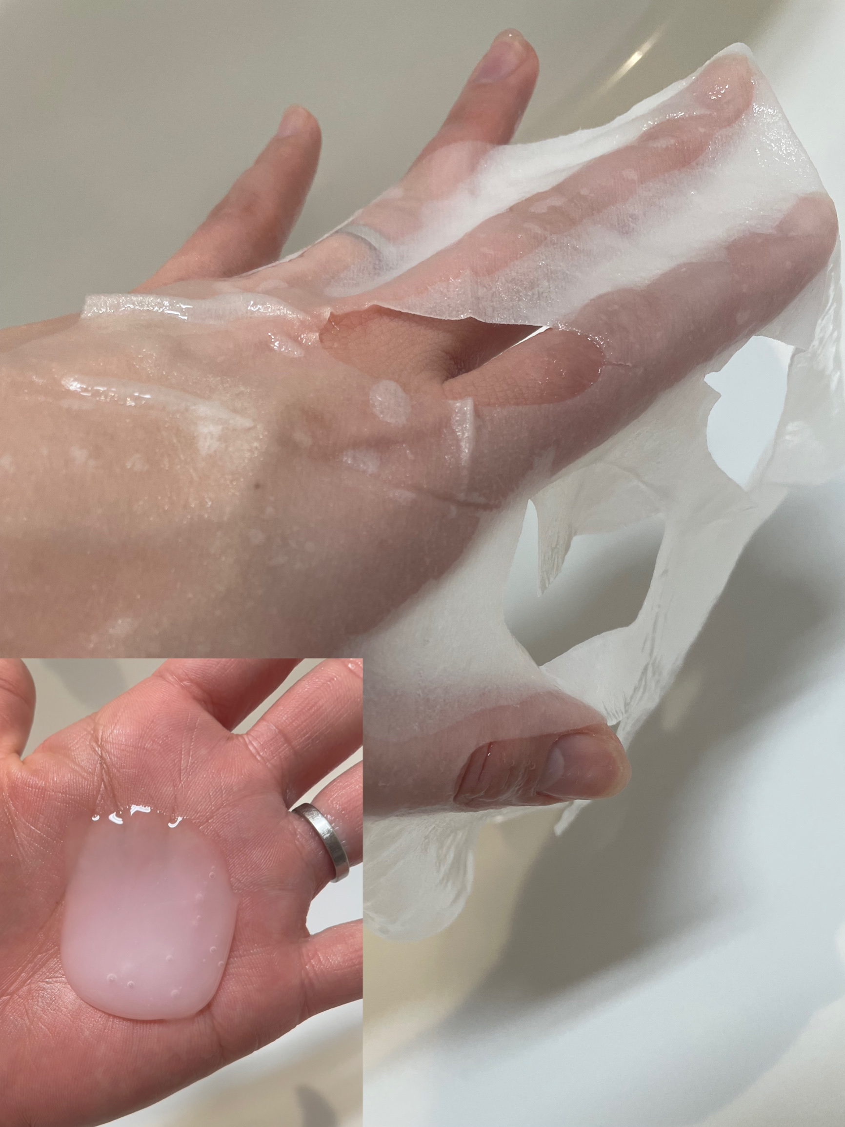 2番 うるもち65％コラーゲンシートマスク/numbuzin/シートマスク・パックを使ったクチコミ（2枚目）